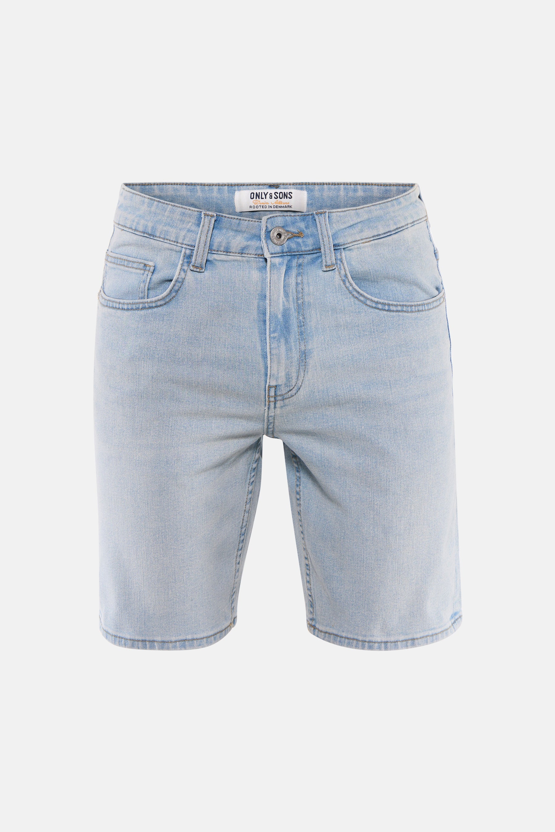 Short - light blue denim - Image 4