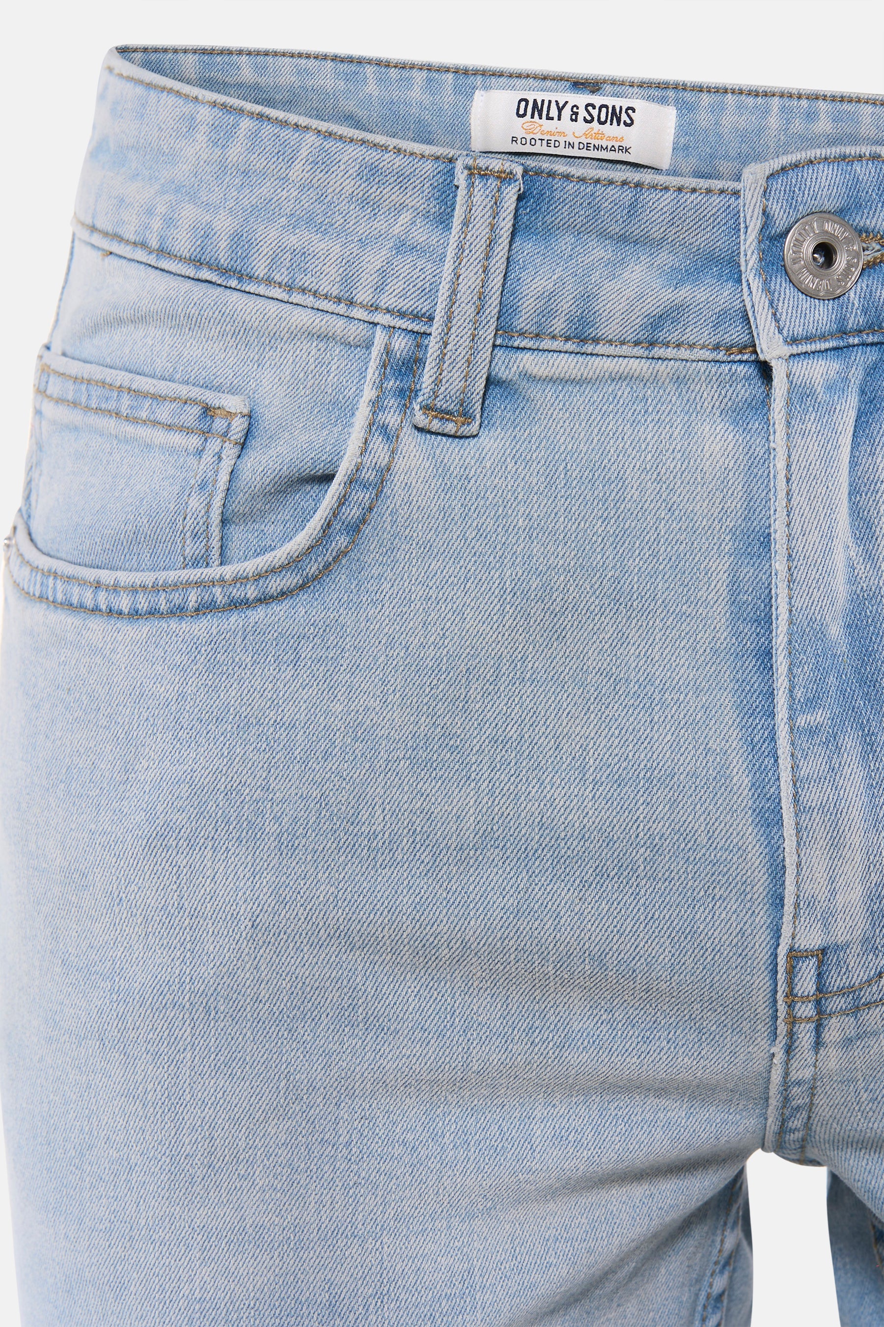 Short - light blue denim - Image 6