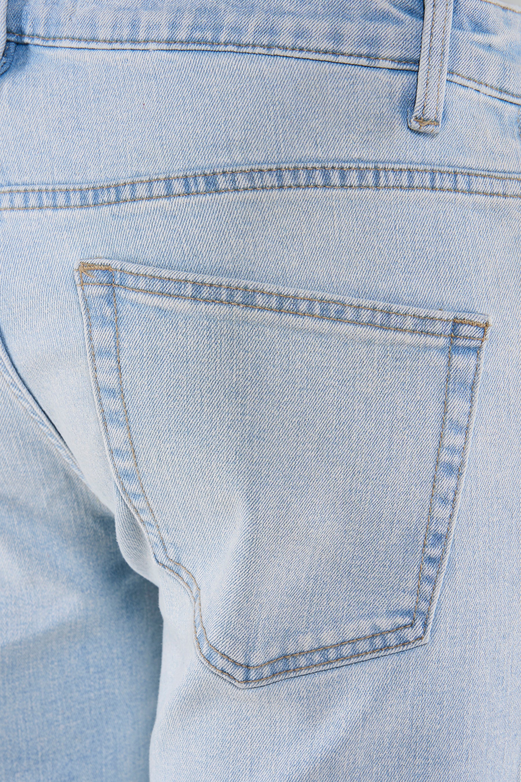 Short - light blue denim - Image 7