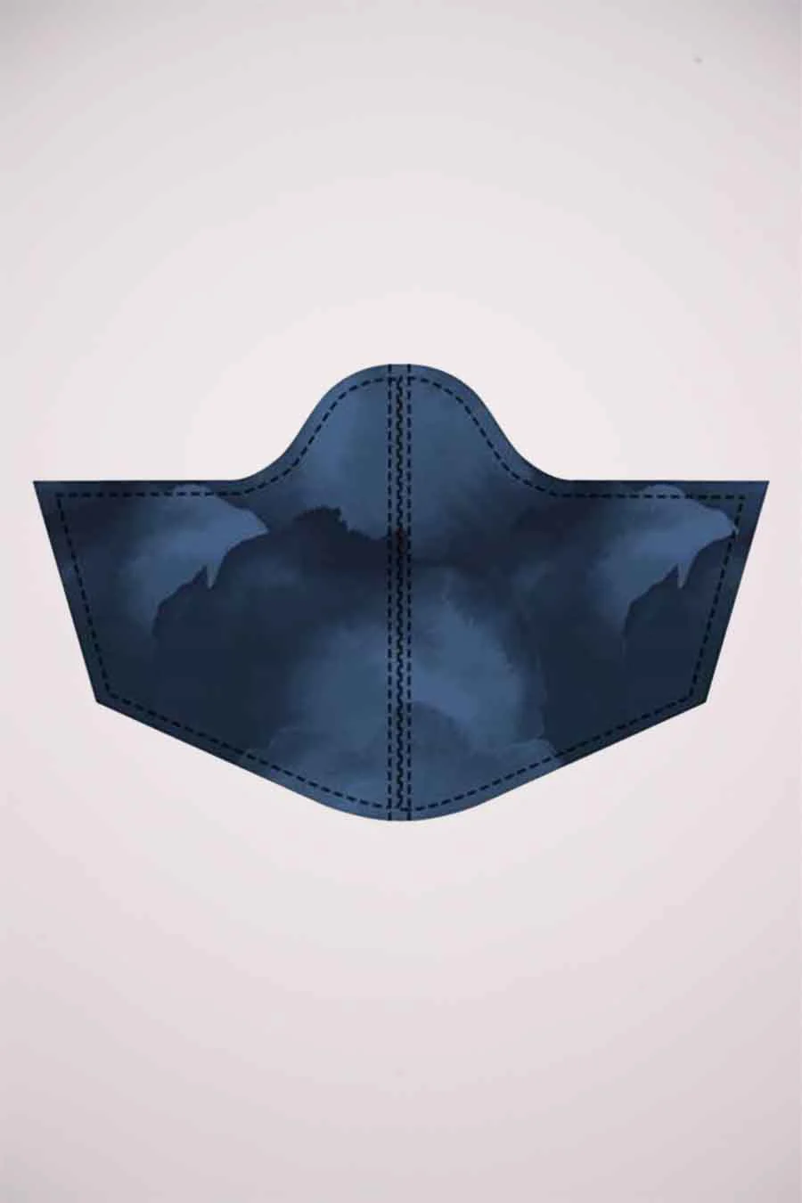 Mondmasker - blauw