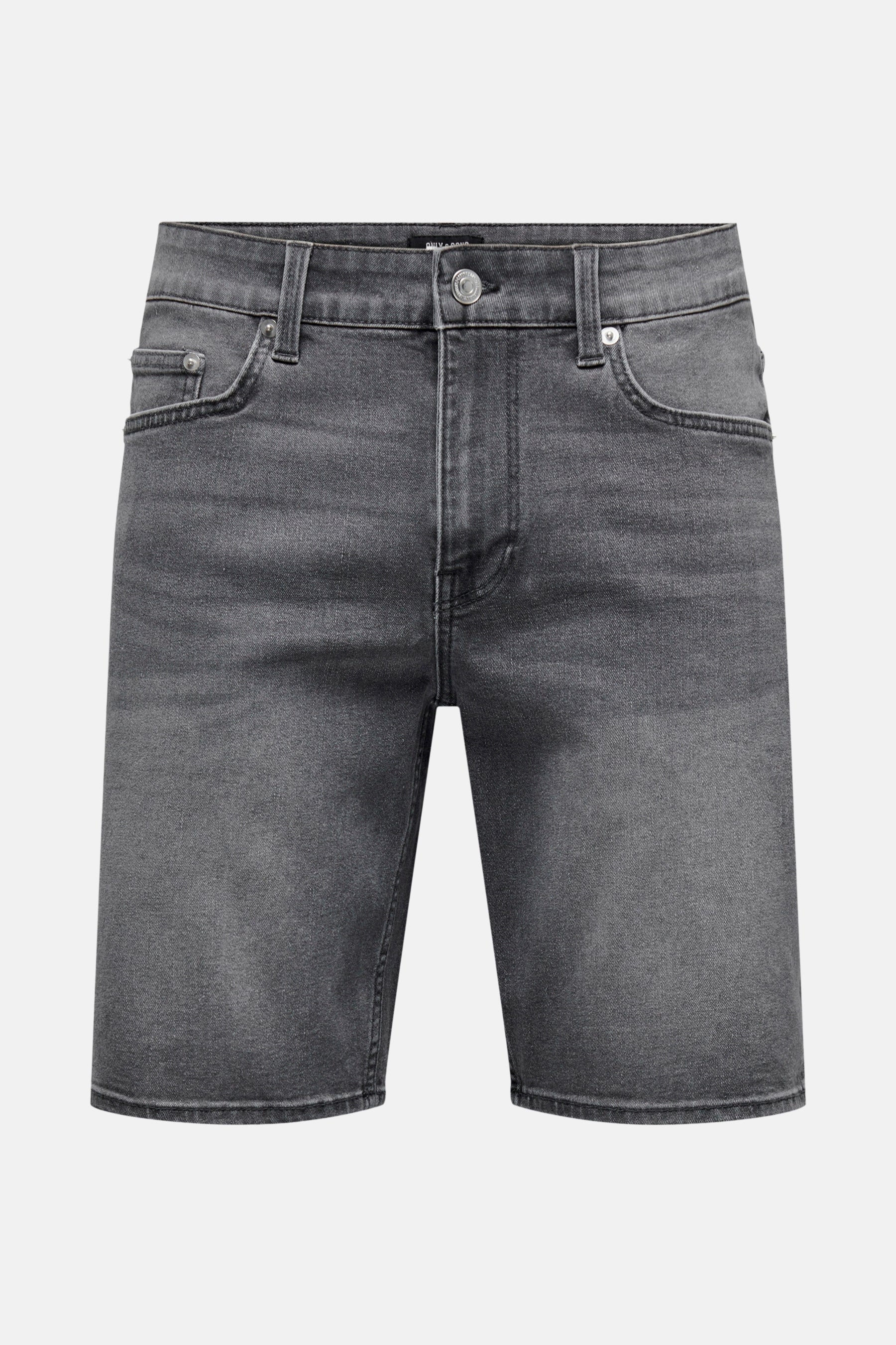 Short - dark grey denim