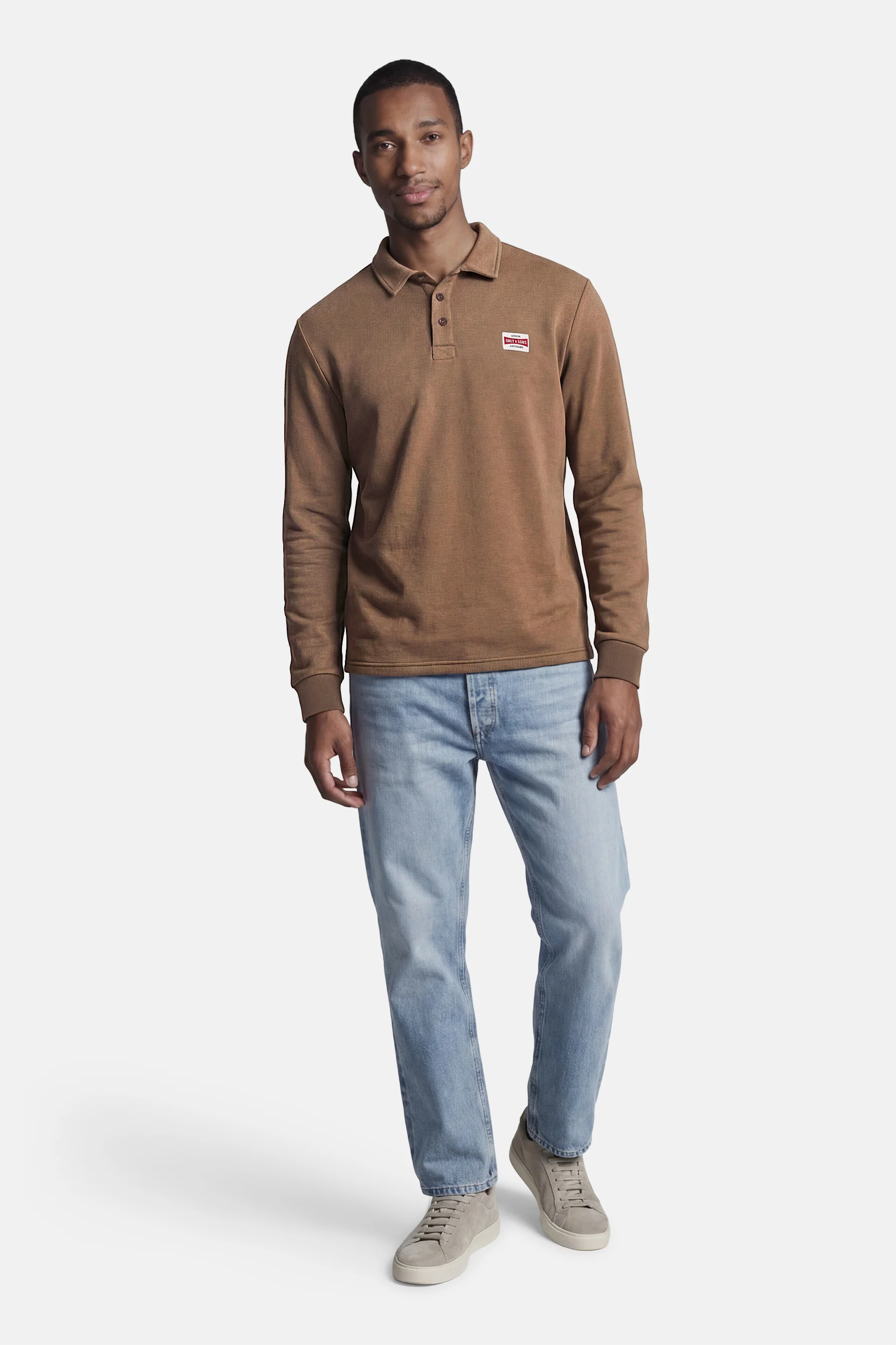 Sweater bruin - ONLY & SONS® - Image 3