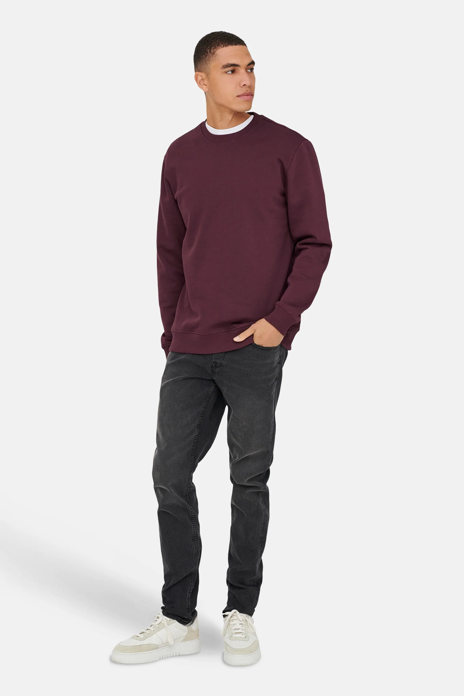 Sweater - Bordeaux - Image 3