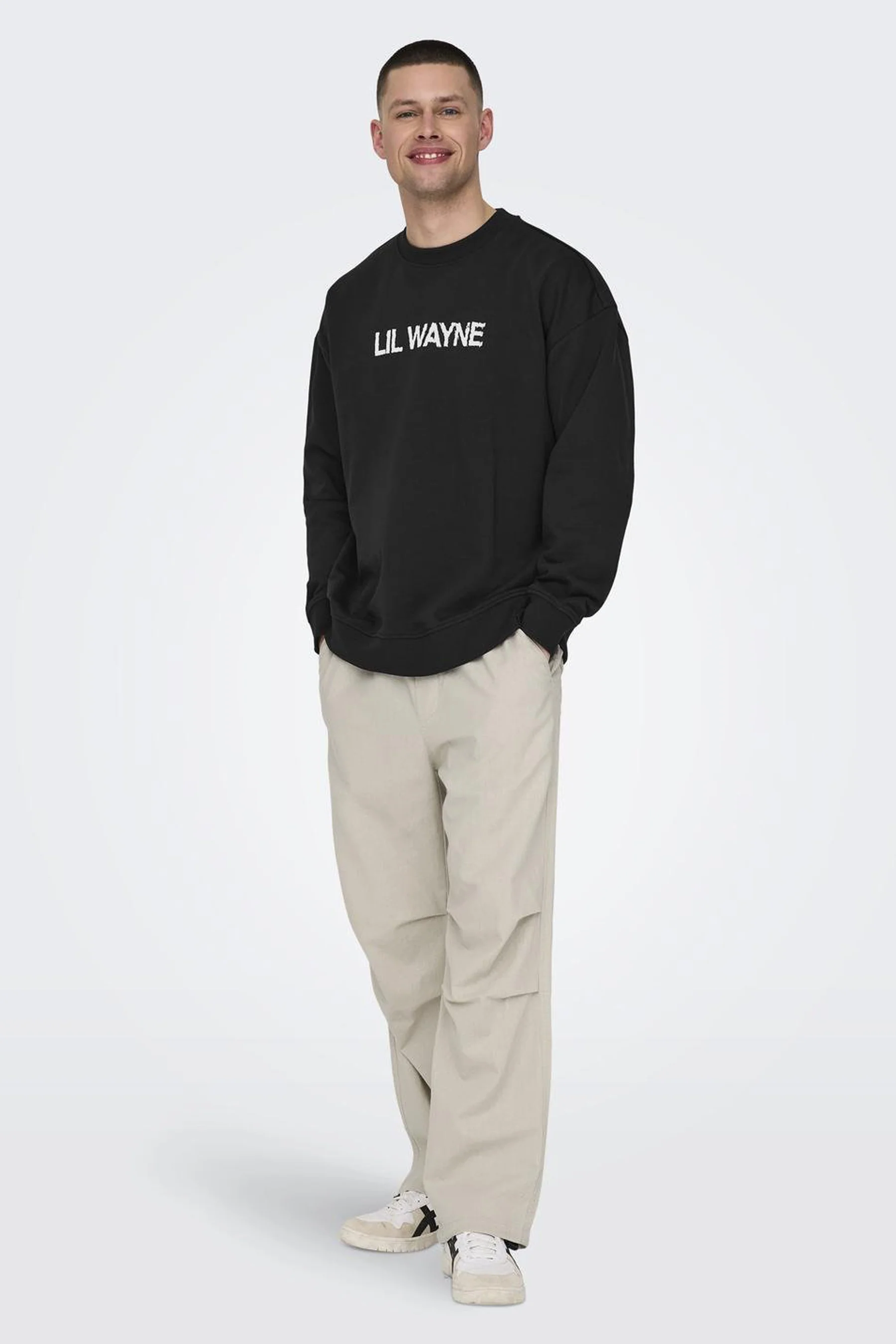Sweater - zwart - Image 5