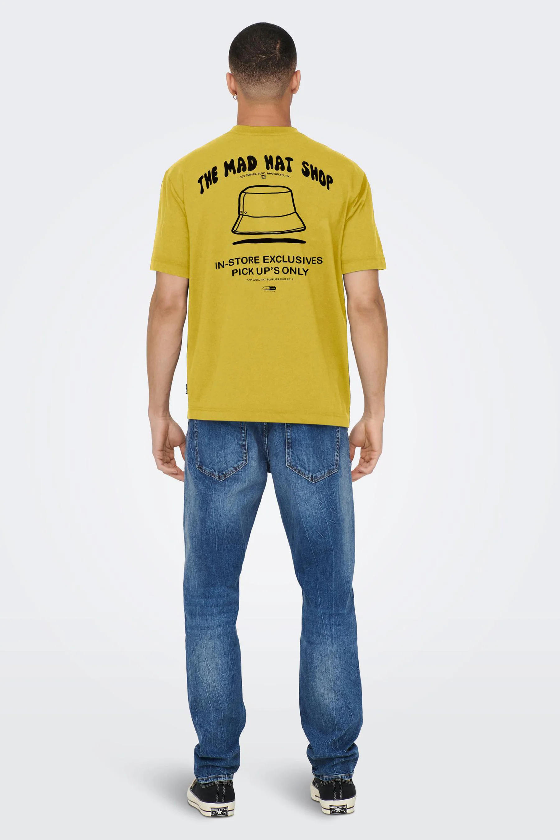 T-shirt - geel - Image 2