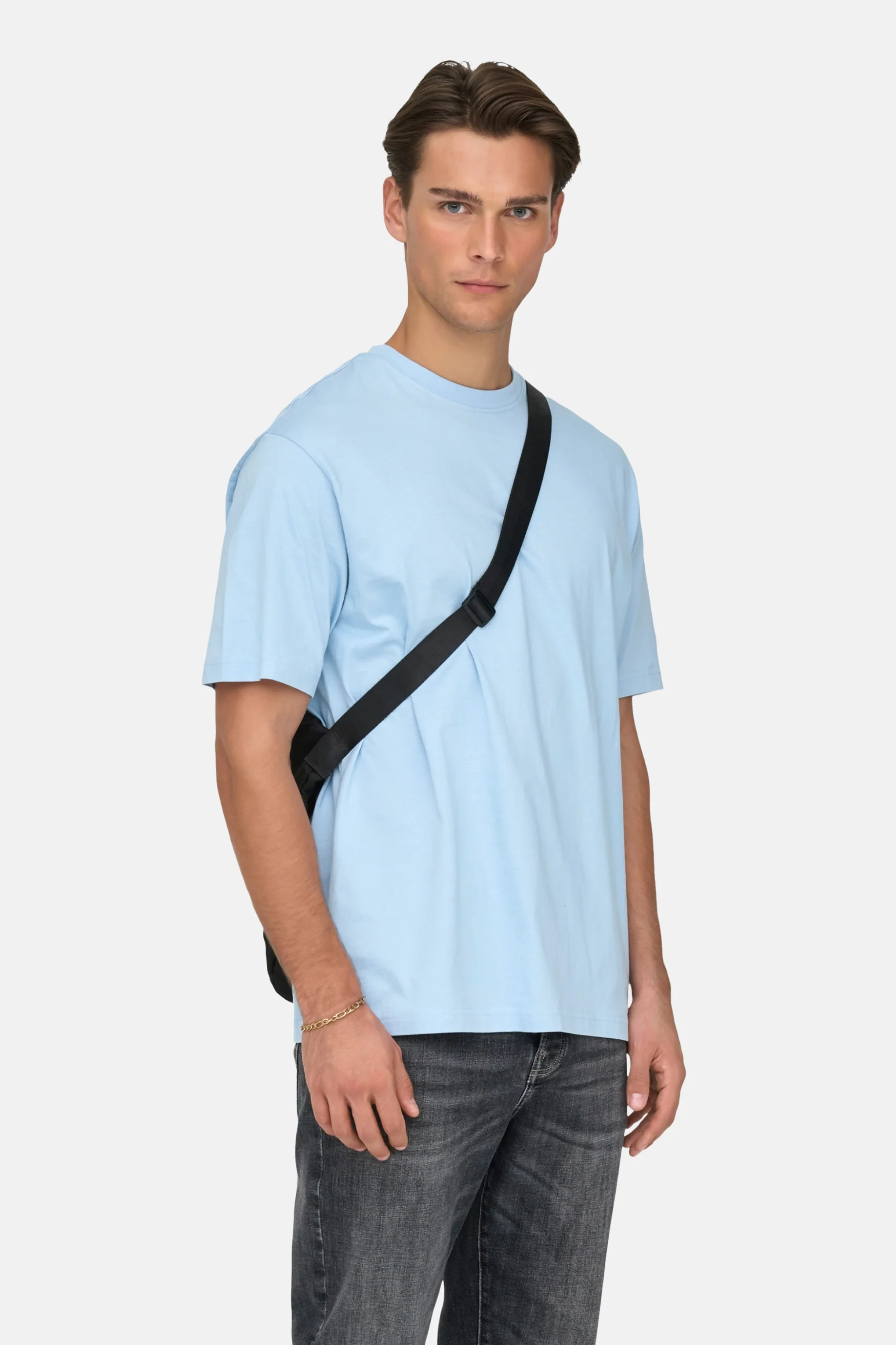 T-shirt met korte mouwen - blauw