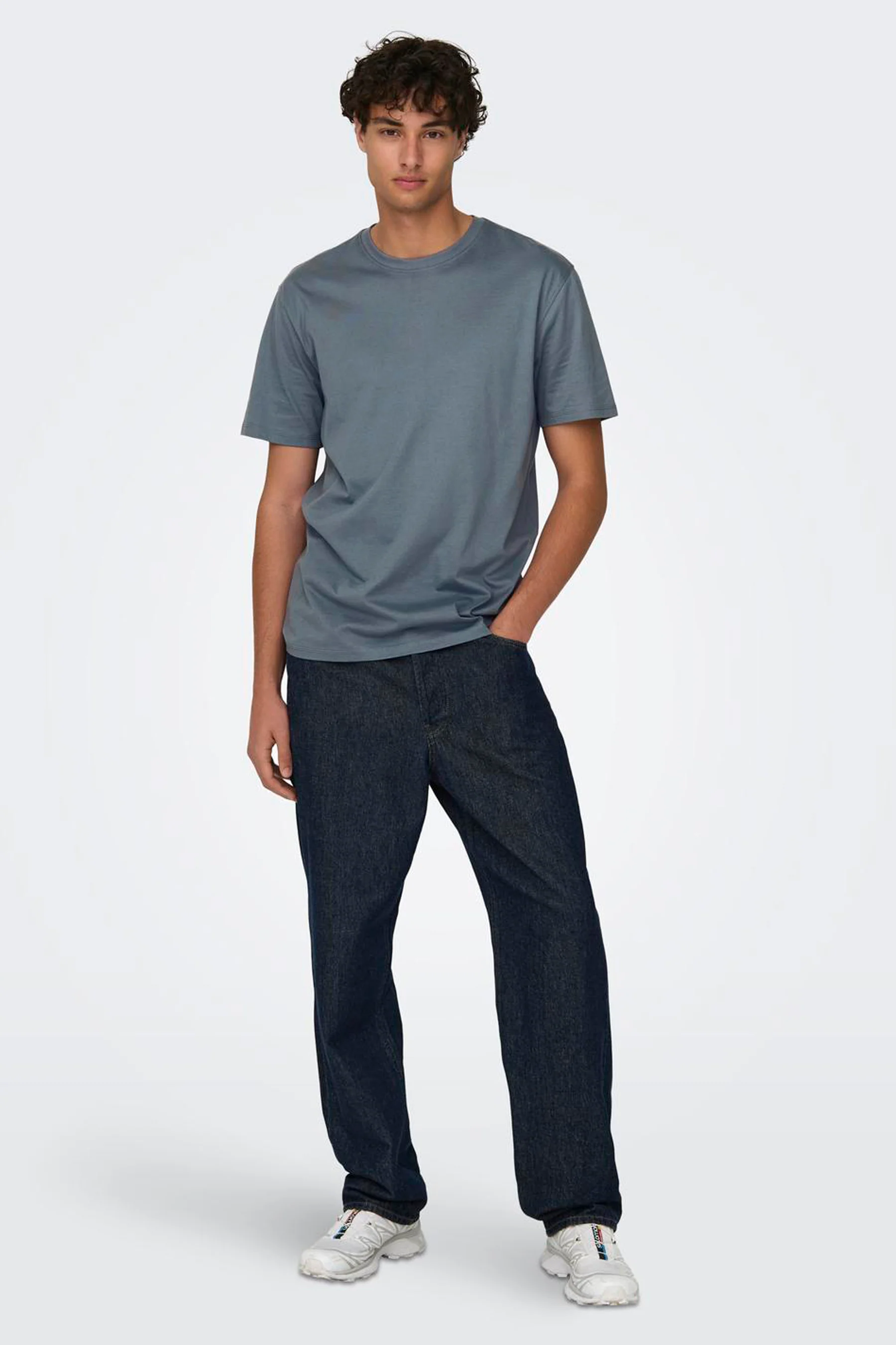 T-shirt met korte mouwen - blauw - Image 2
