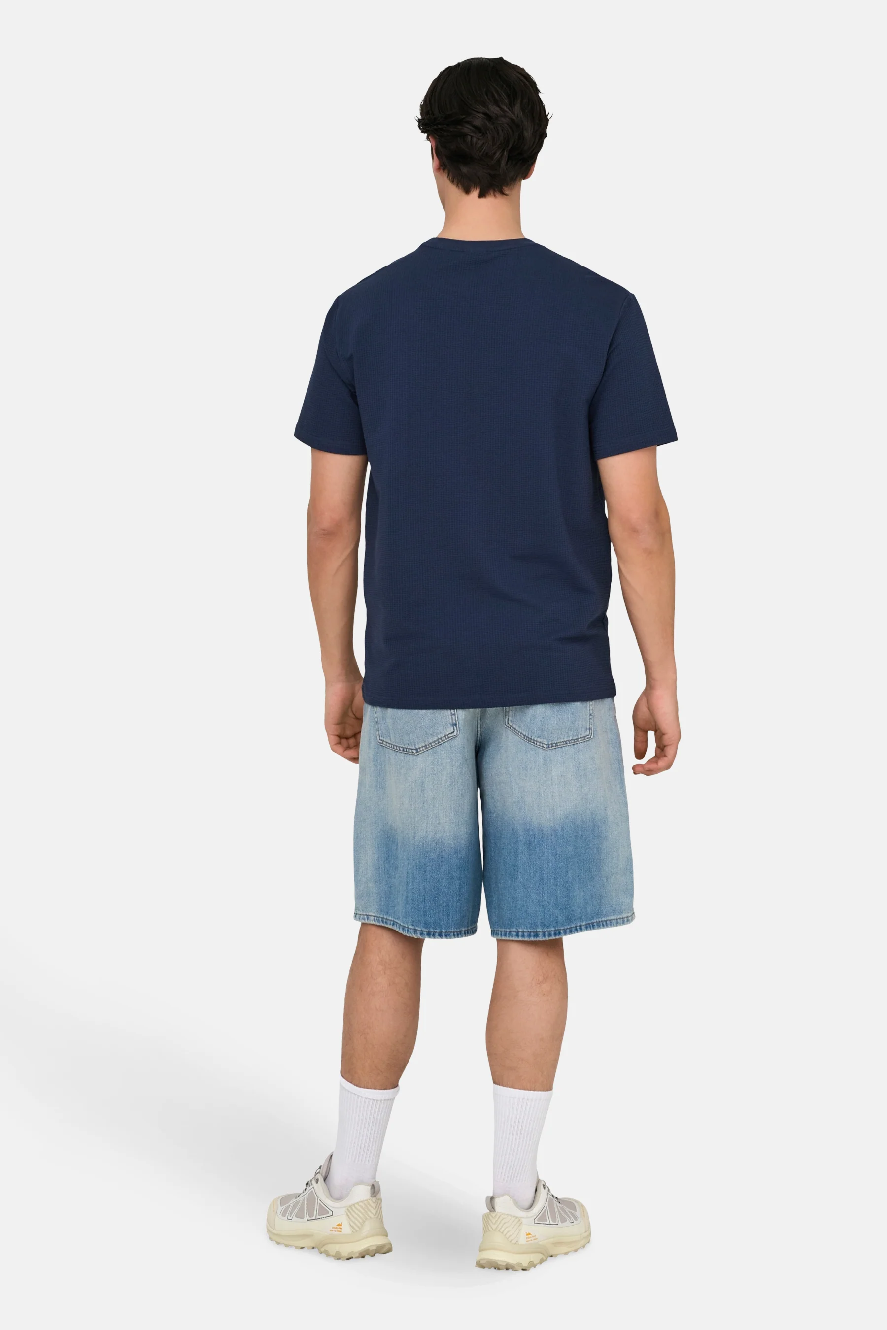 T-shirt met korte mouwen - blauw - Image 3