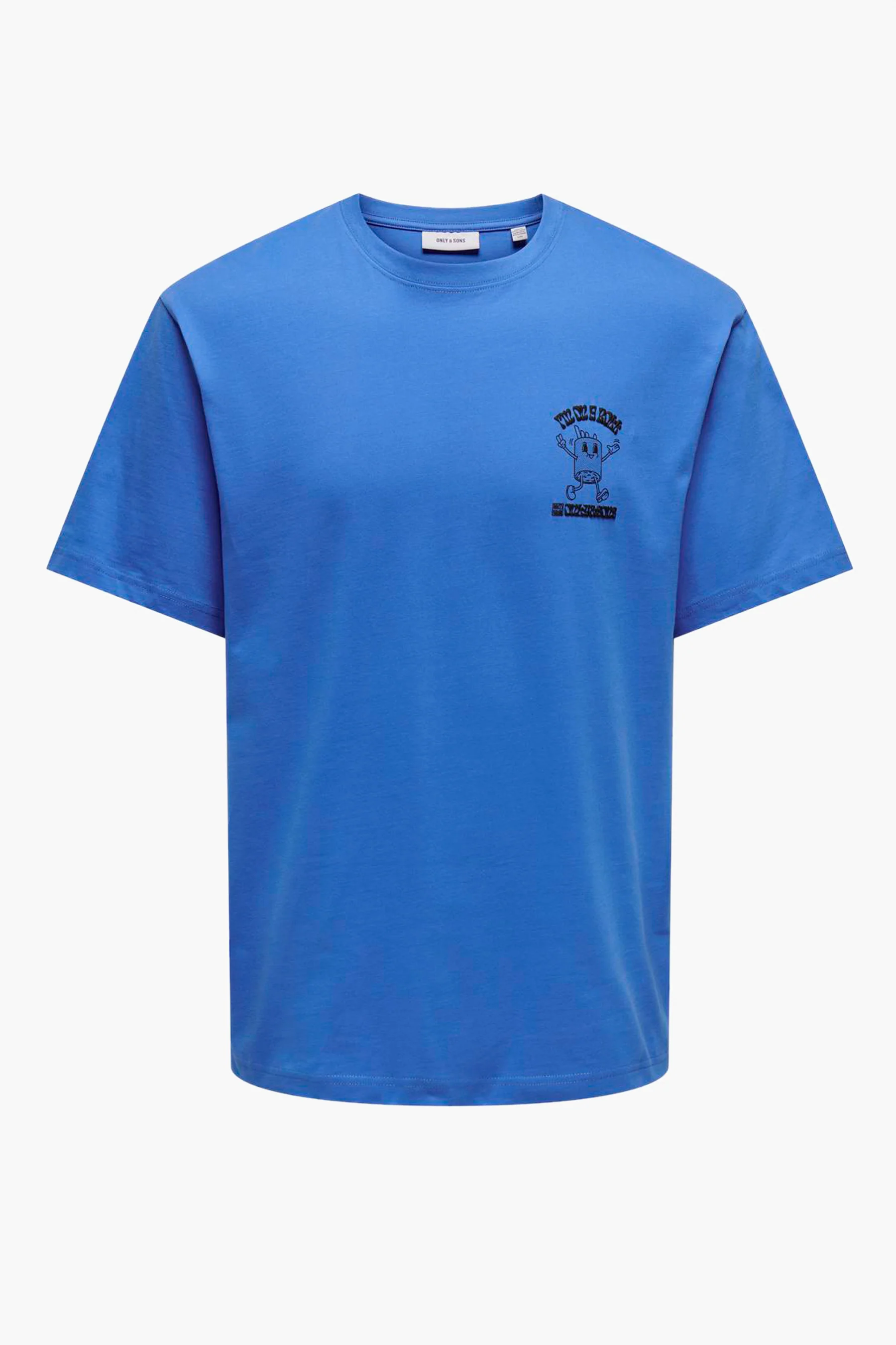 T-shirt met korte mouwen - blauw