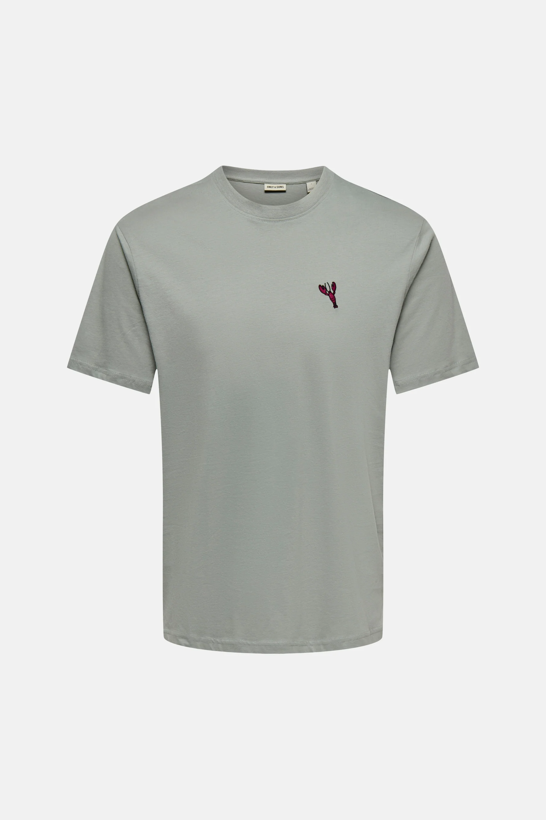 T-shirt met korte mouwen - grijs