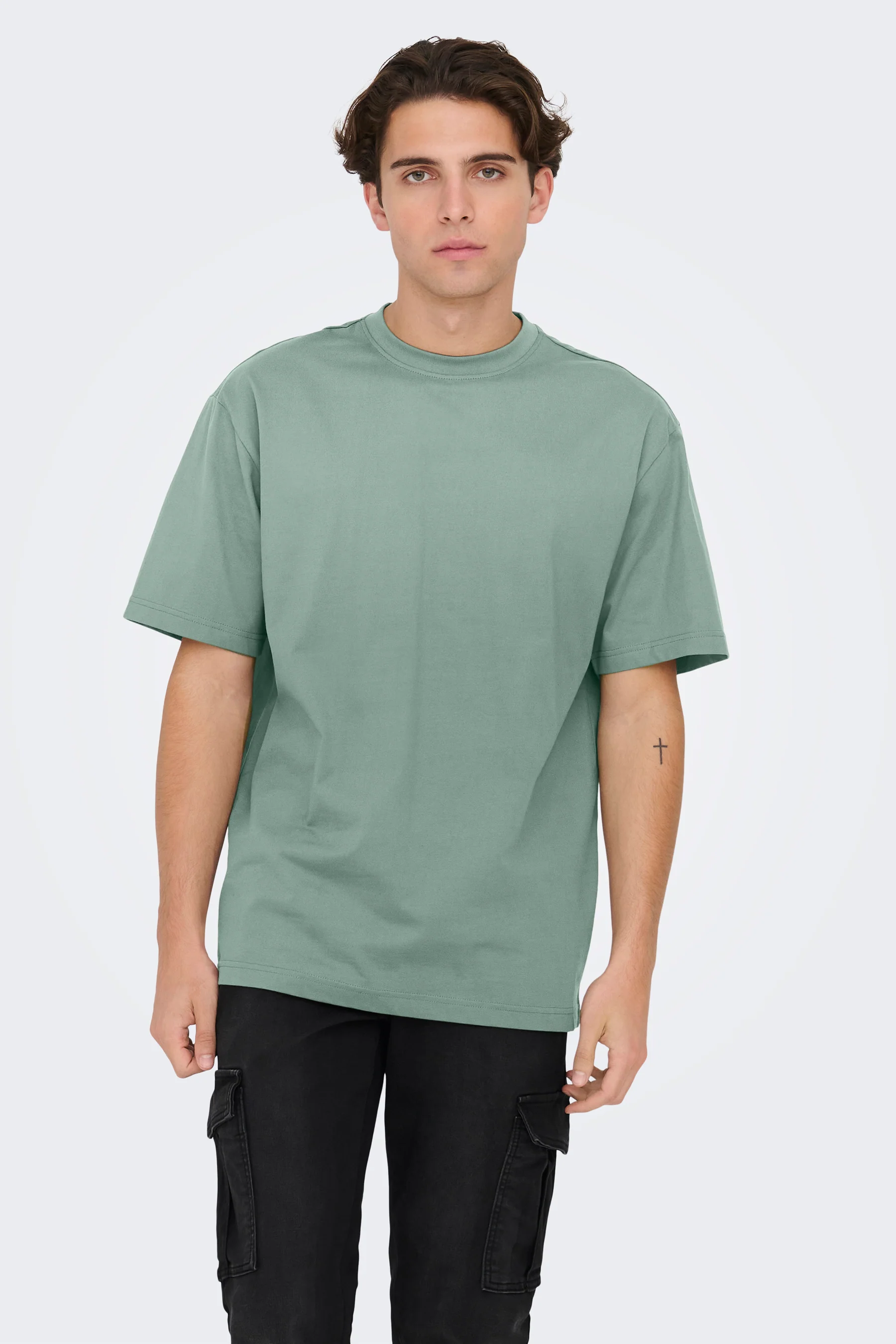 T-shirt met korte mouwen - groen