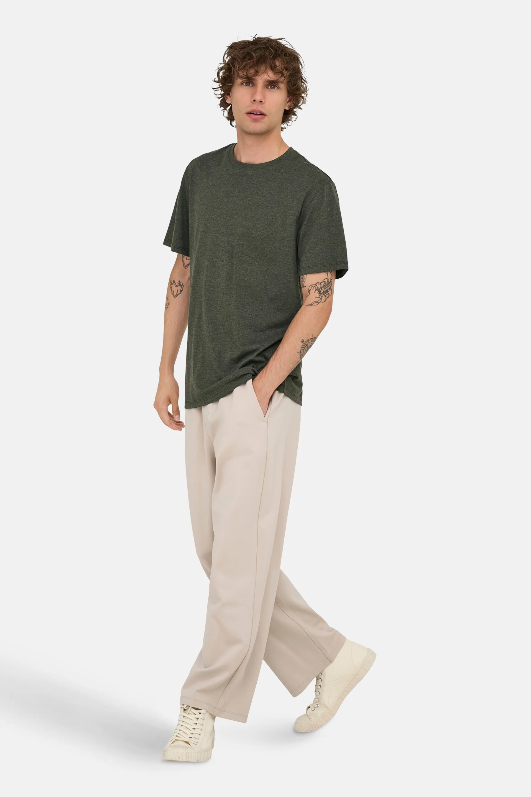 T-shirt met korte mouwen - groen - Image 2