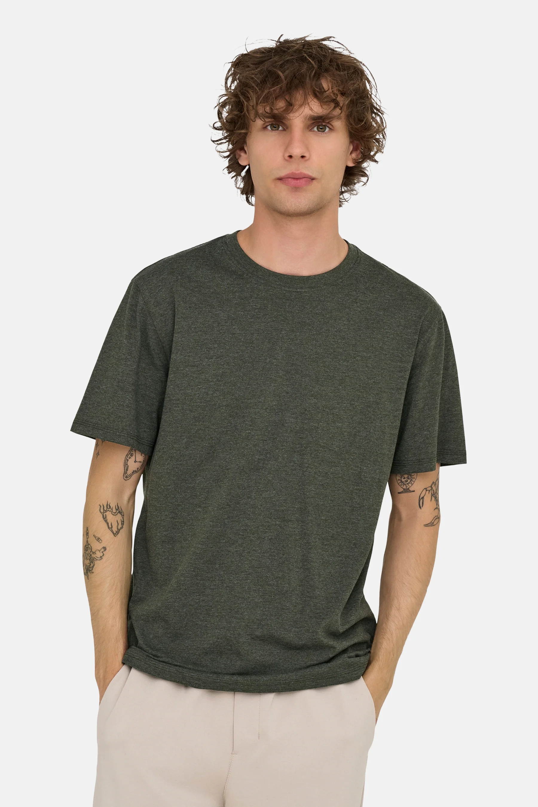 T-shirt met korte mouwen - groen - Image 4