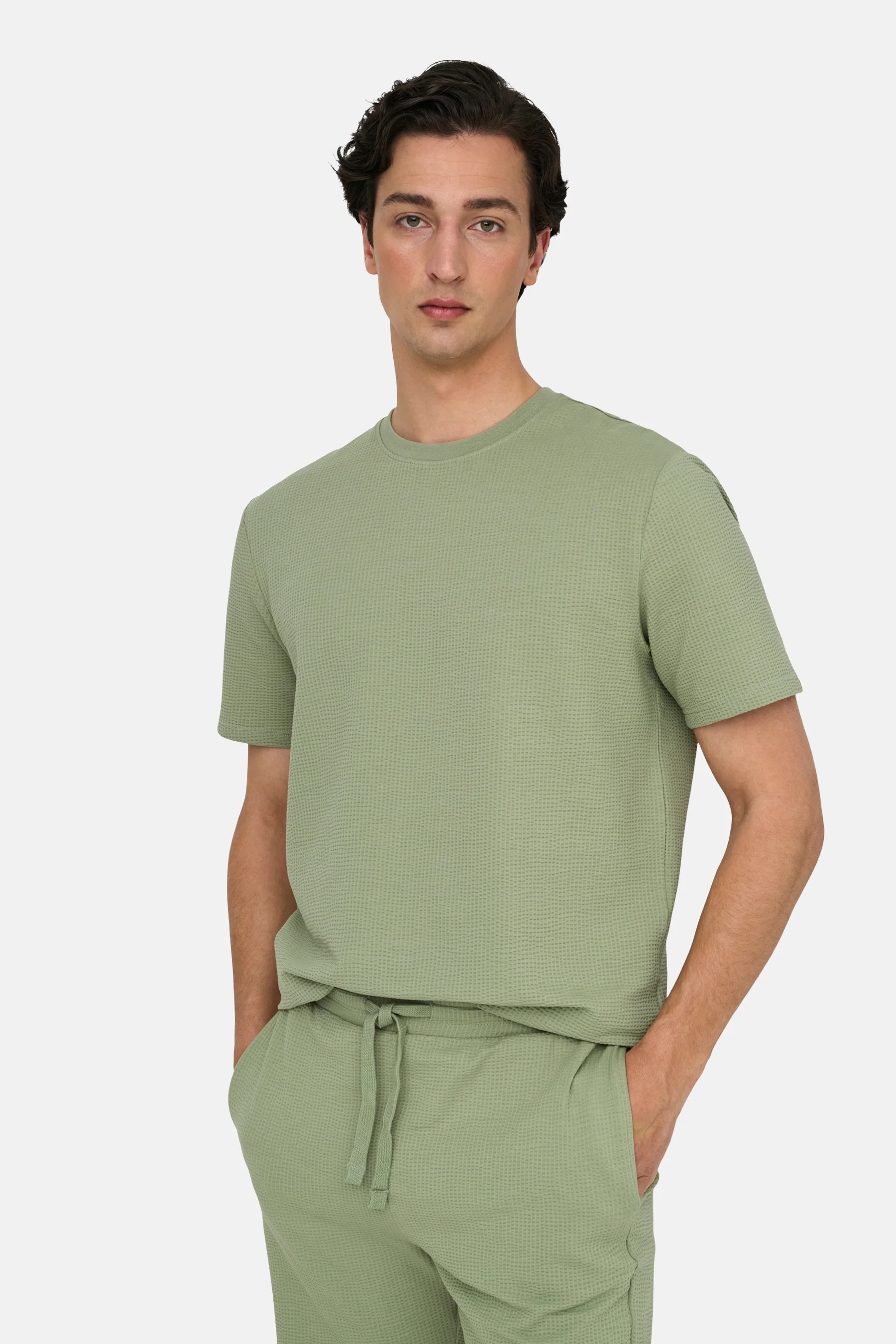 T-shirt met korte mouwen - groen - Image 5