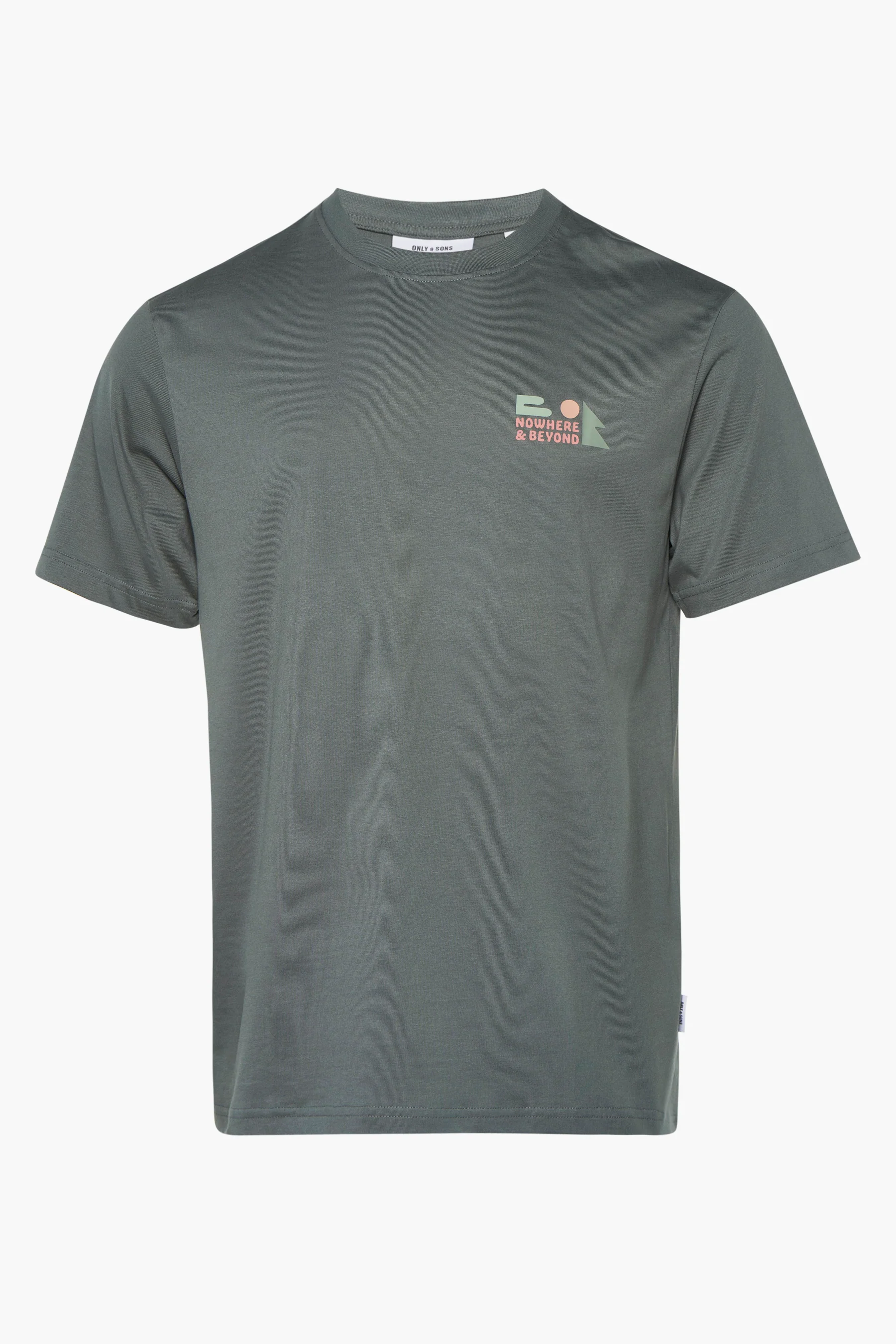 T-shirt met korte mouwen - groen