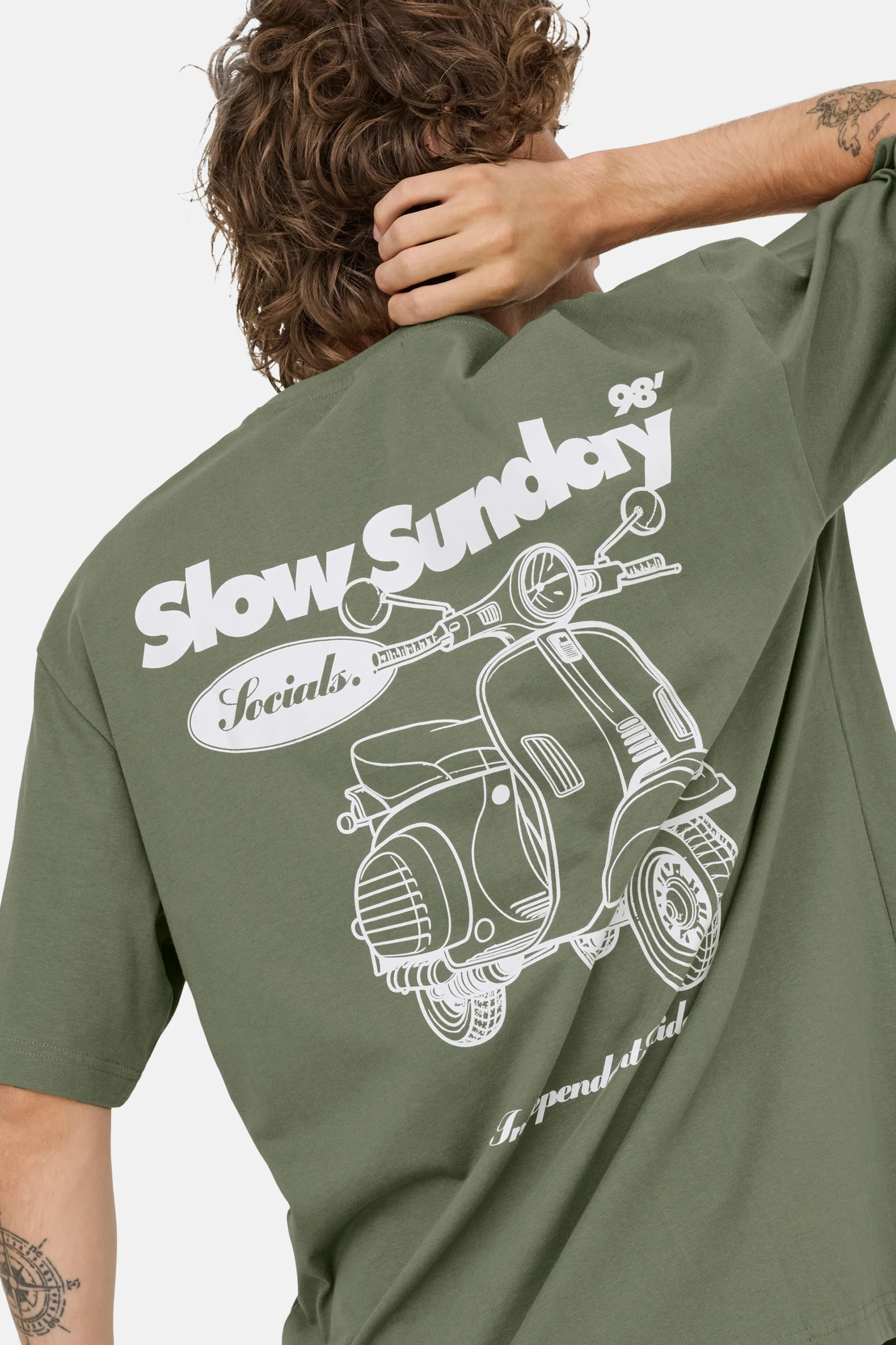 T-shirt met korte mouwen - groen - Image 4