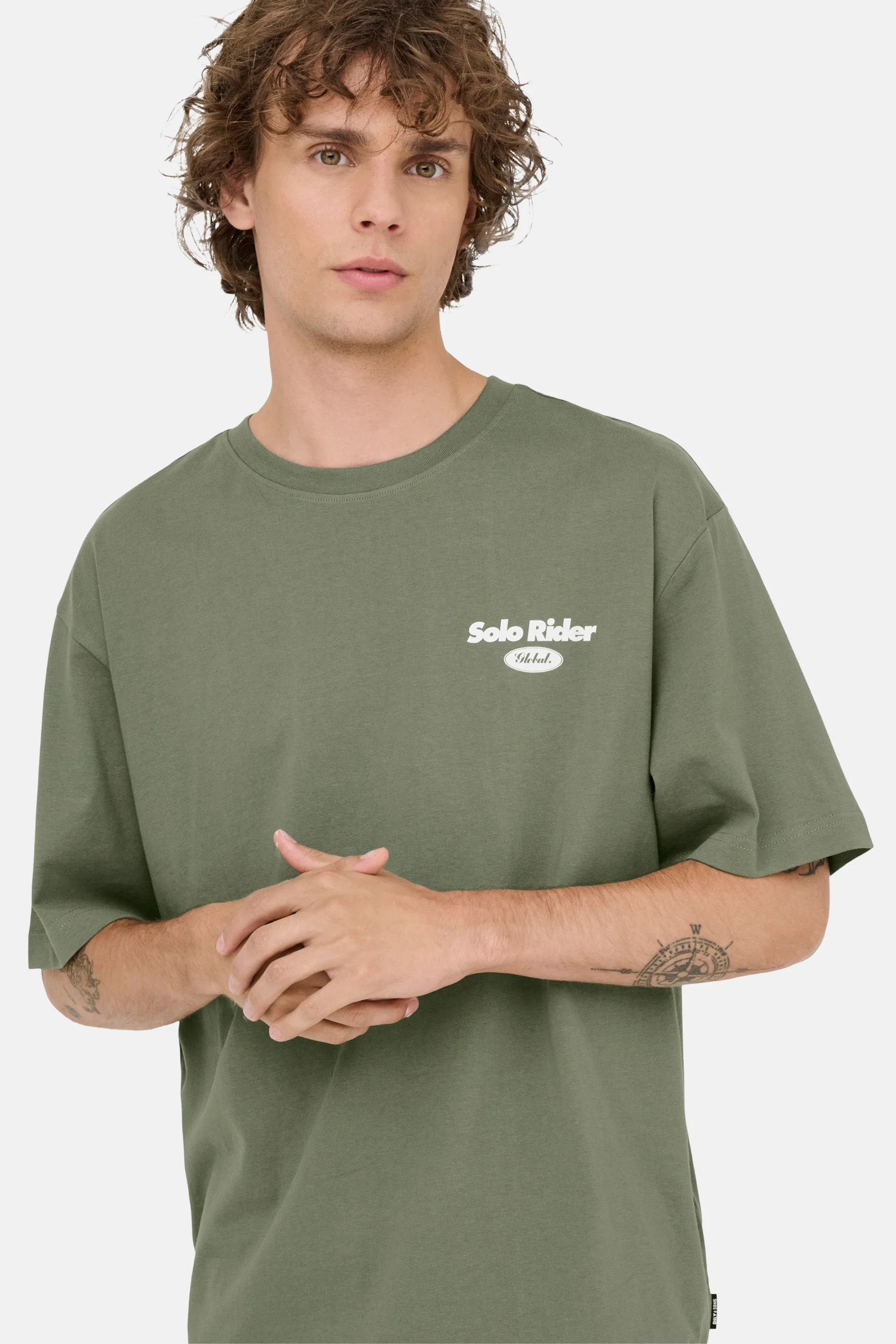 T-shirt met korte mouwen - groen - Image 5