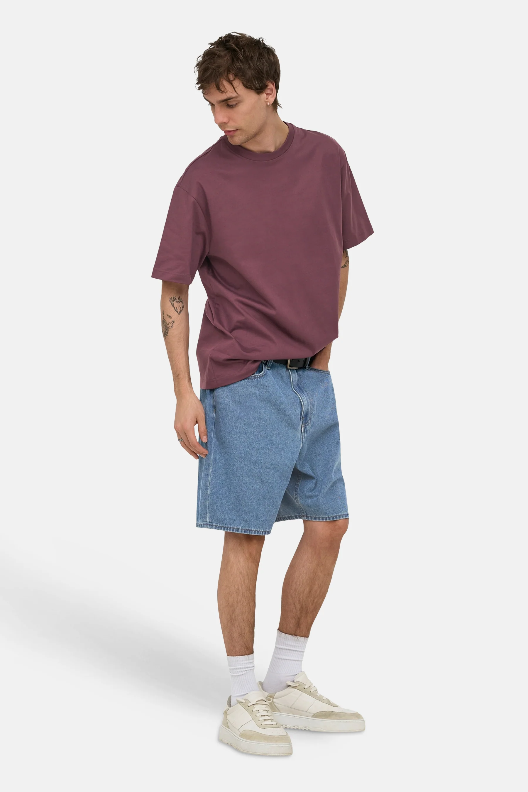 T-shirt met korte mouwen - paars - Image 2