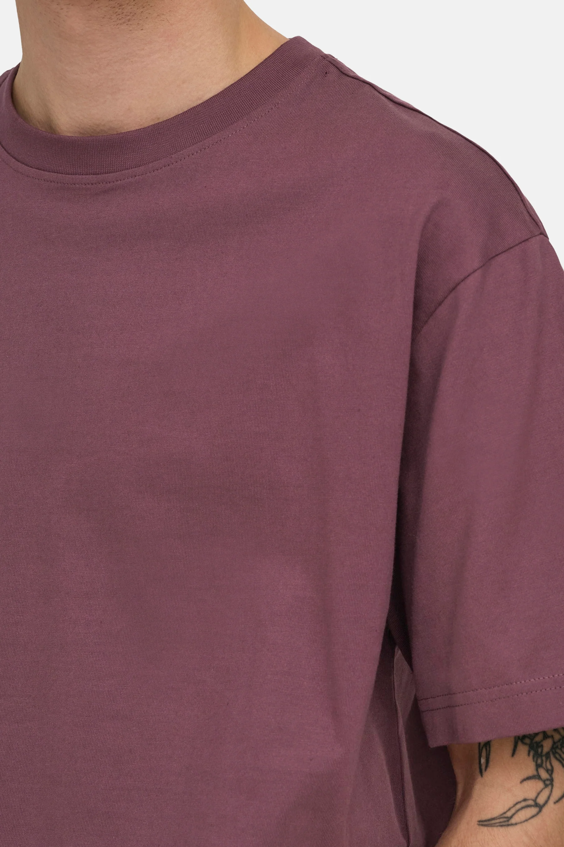 T-shirt met korte mouwen - paars - Image 4