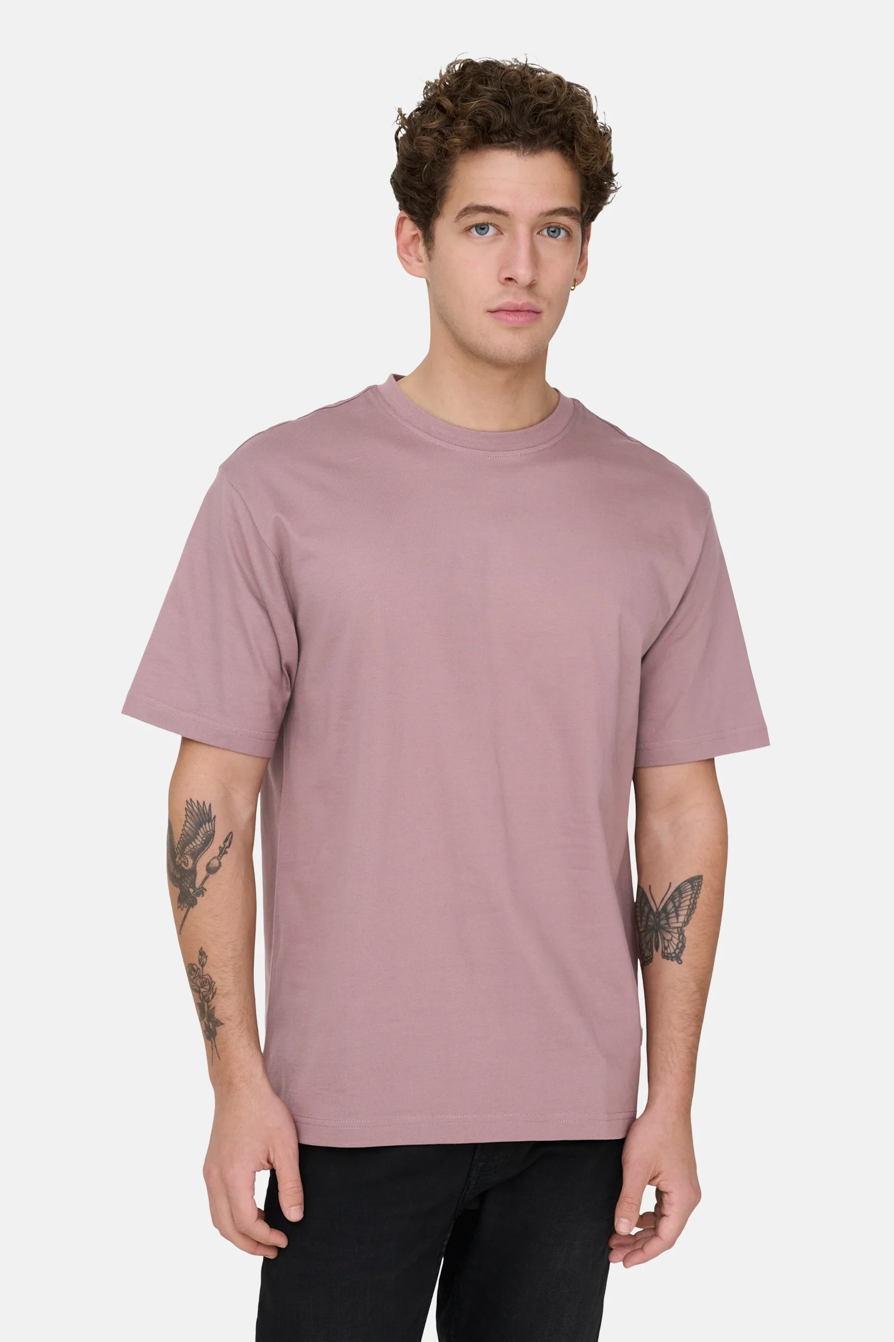 T-shirt (korte mouwen) roze - ONLY & SONS® - Image 8