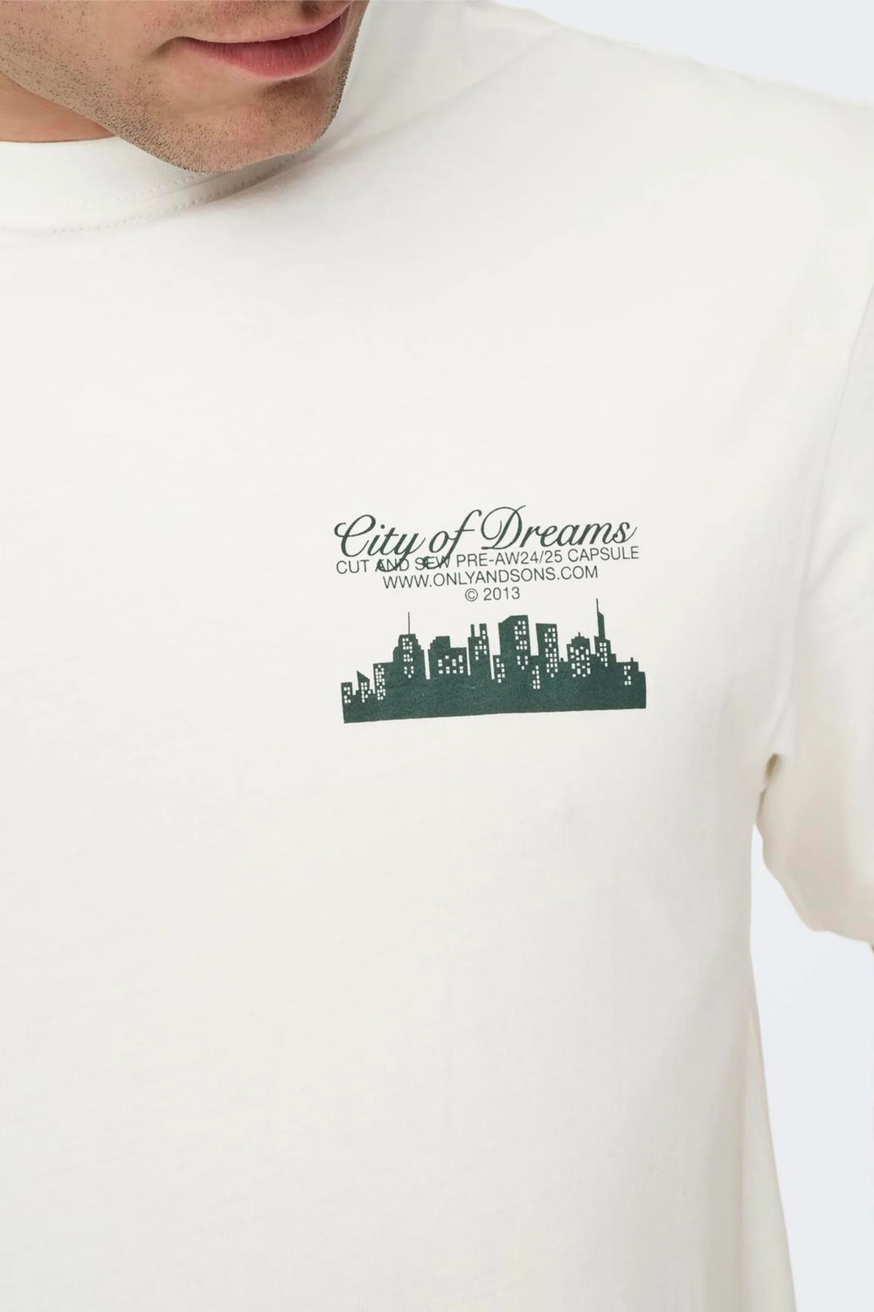T-shirt met korte mouwen - wit - Image 4