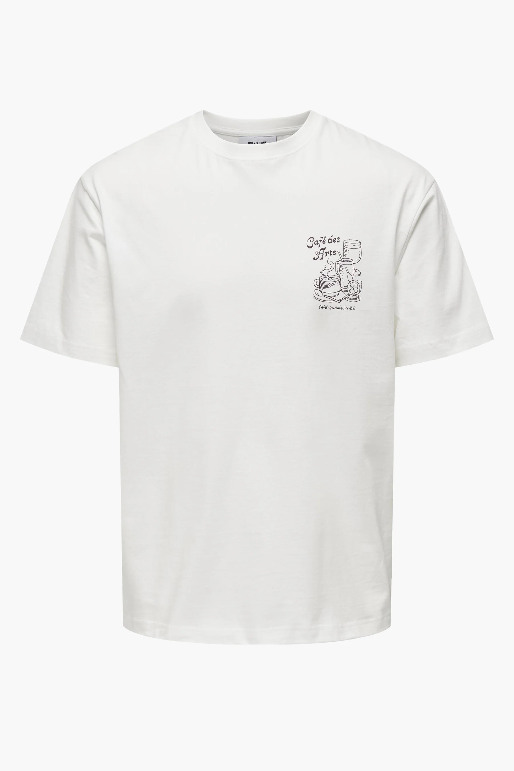 T-shirt met korte mouwen - wit