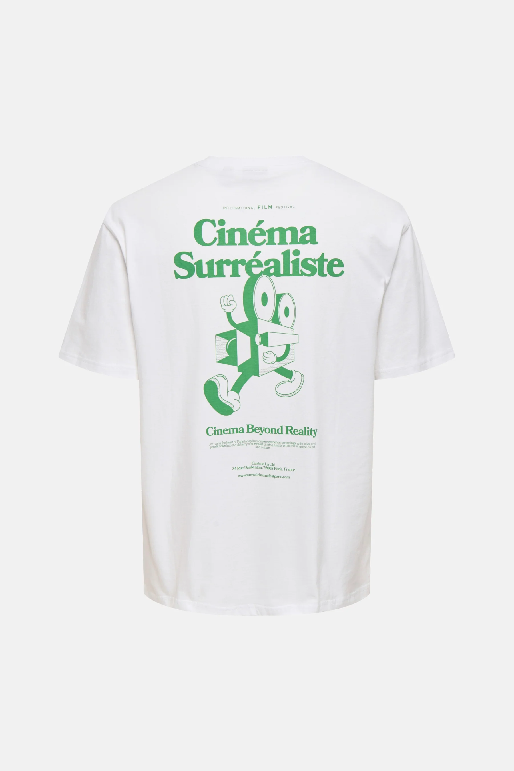 T-shirt met korte mouwen - wit - Image 7
