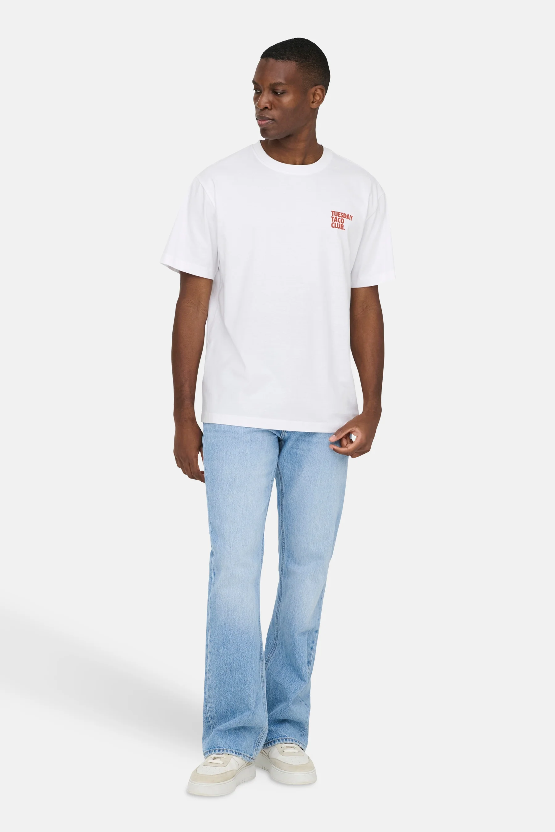 T-shirt met korte mouwen - wit