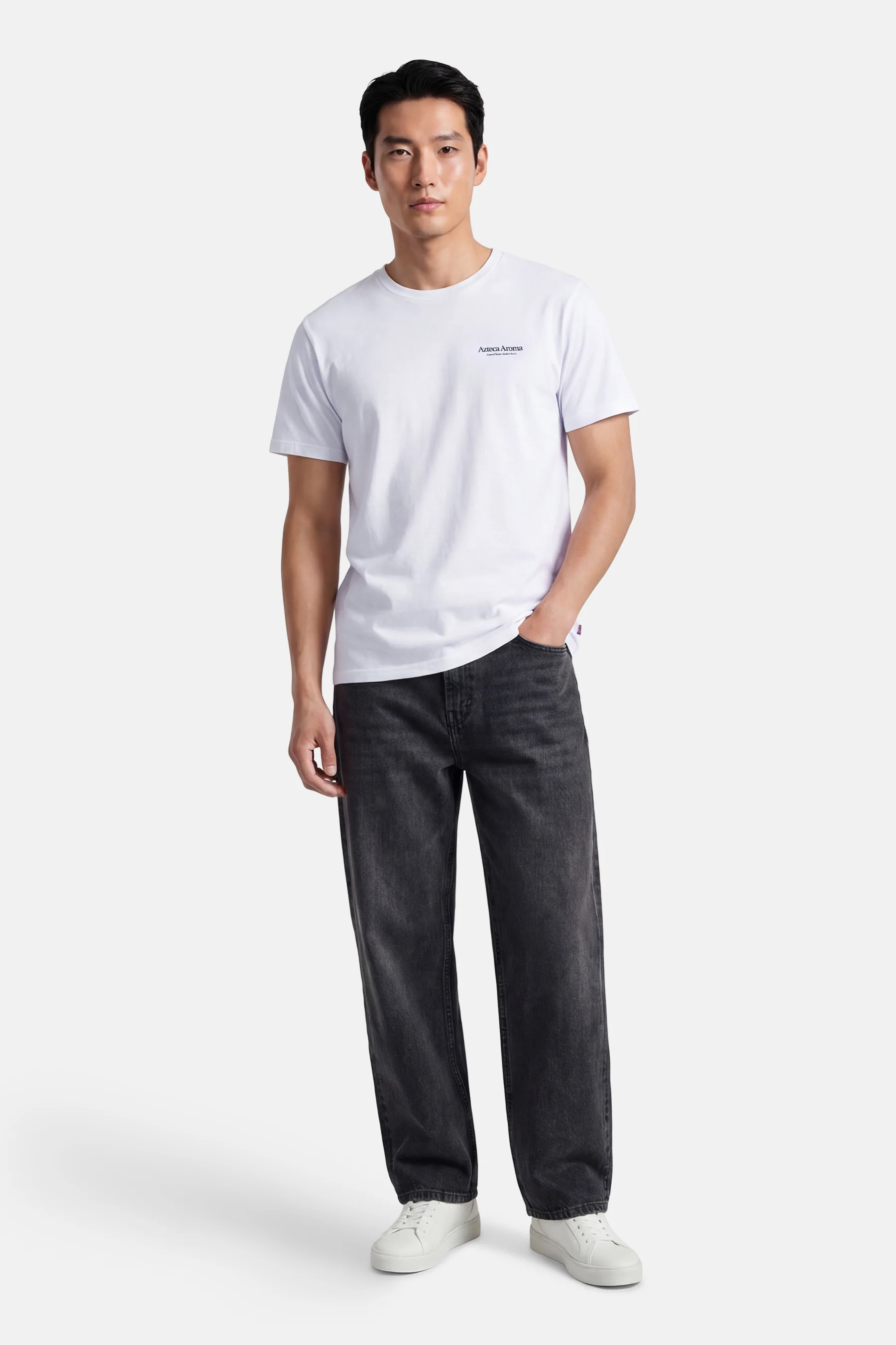 T-shirt met korte mouwen - wit - Image 3