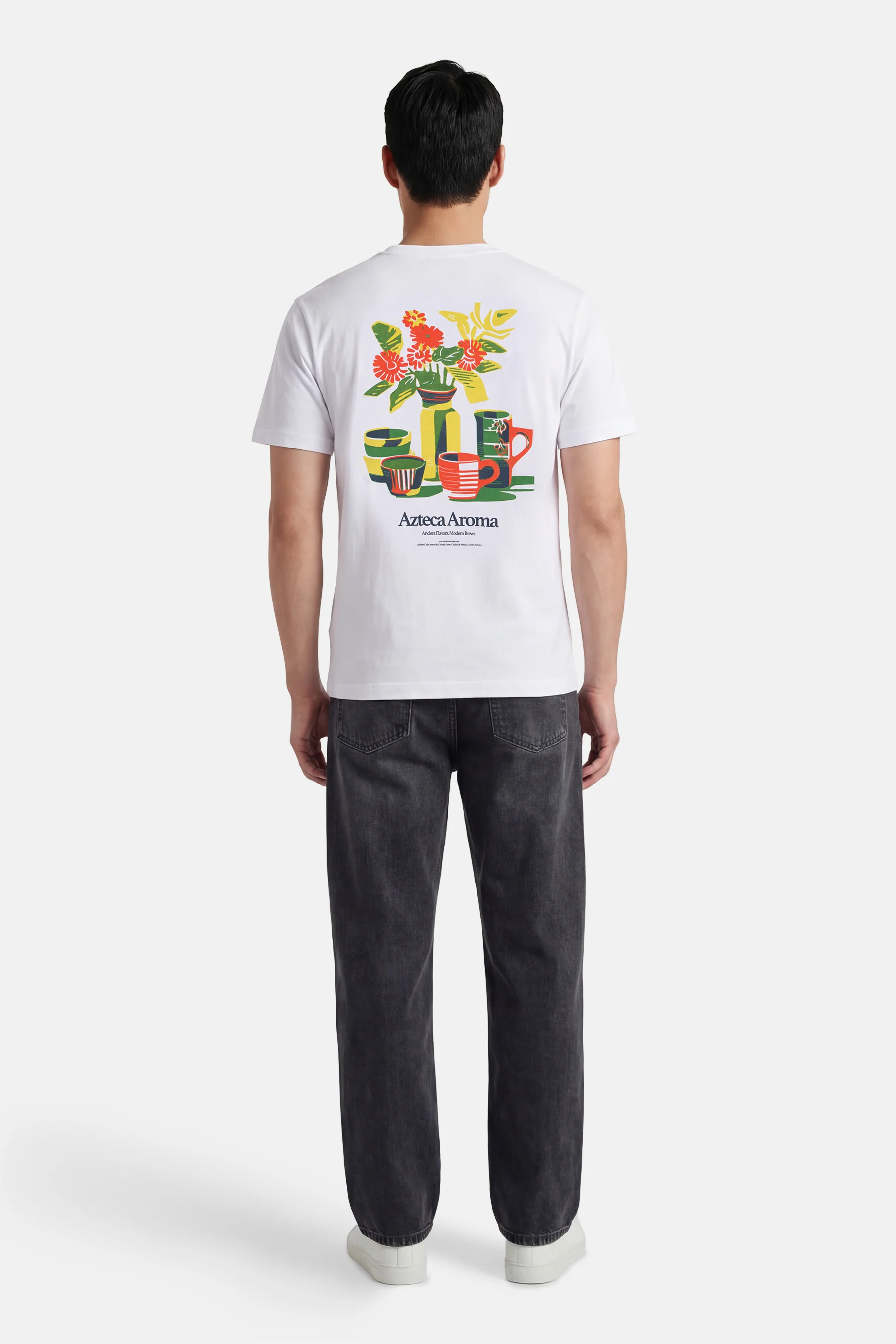 T-shirt met korte mouwen - wit - Image 4