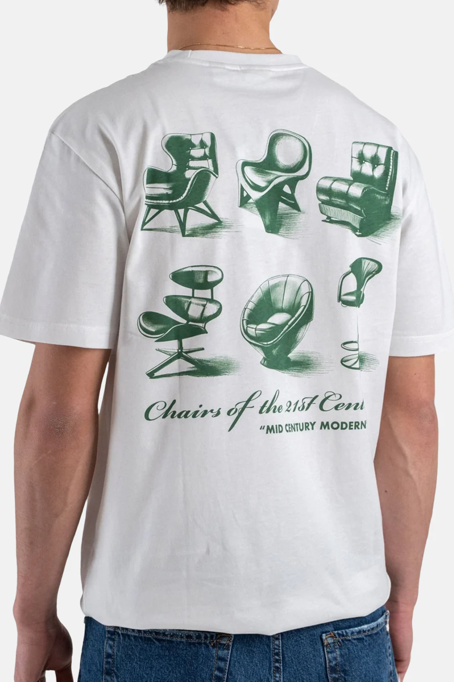 T-shirt met korte mouwen - wit