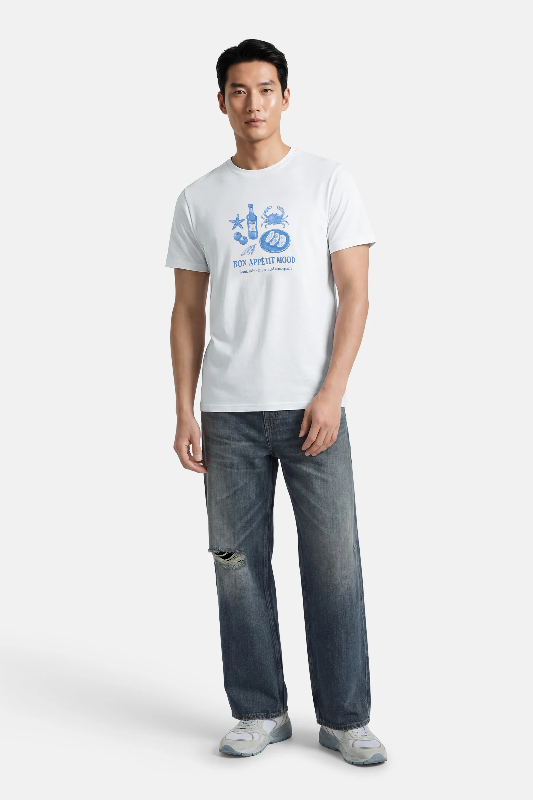 T-shirt met korte mouwen - wit - Image 3