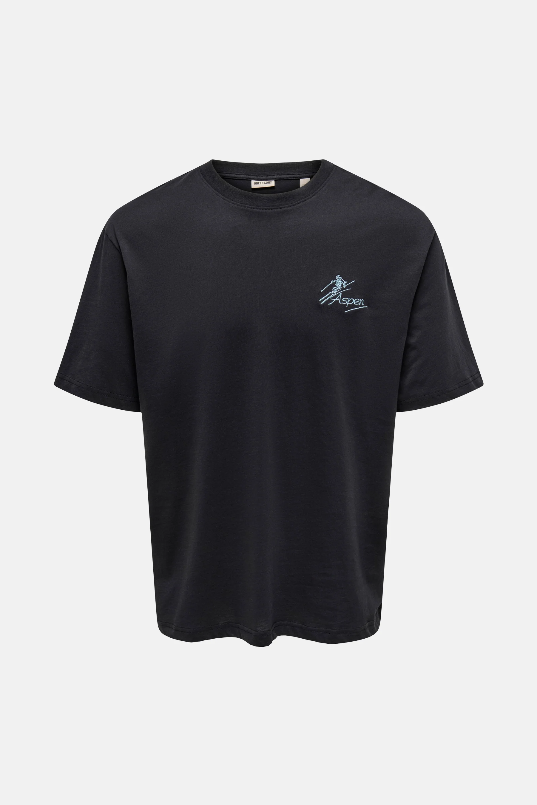 T-shirt met korte mouwen - zwart