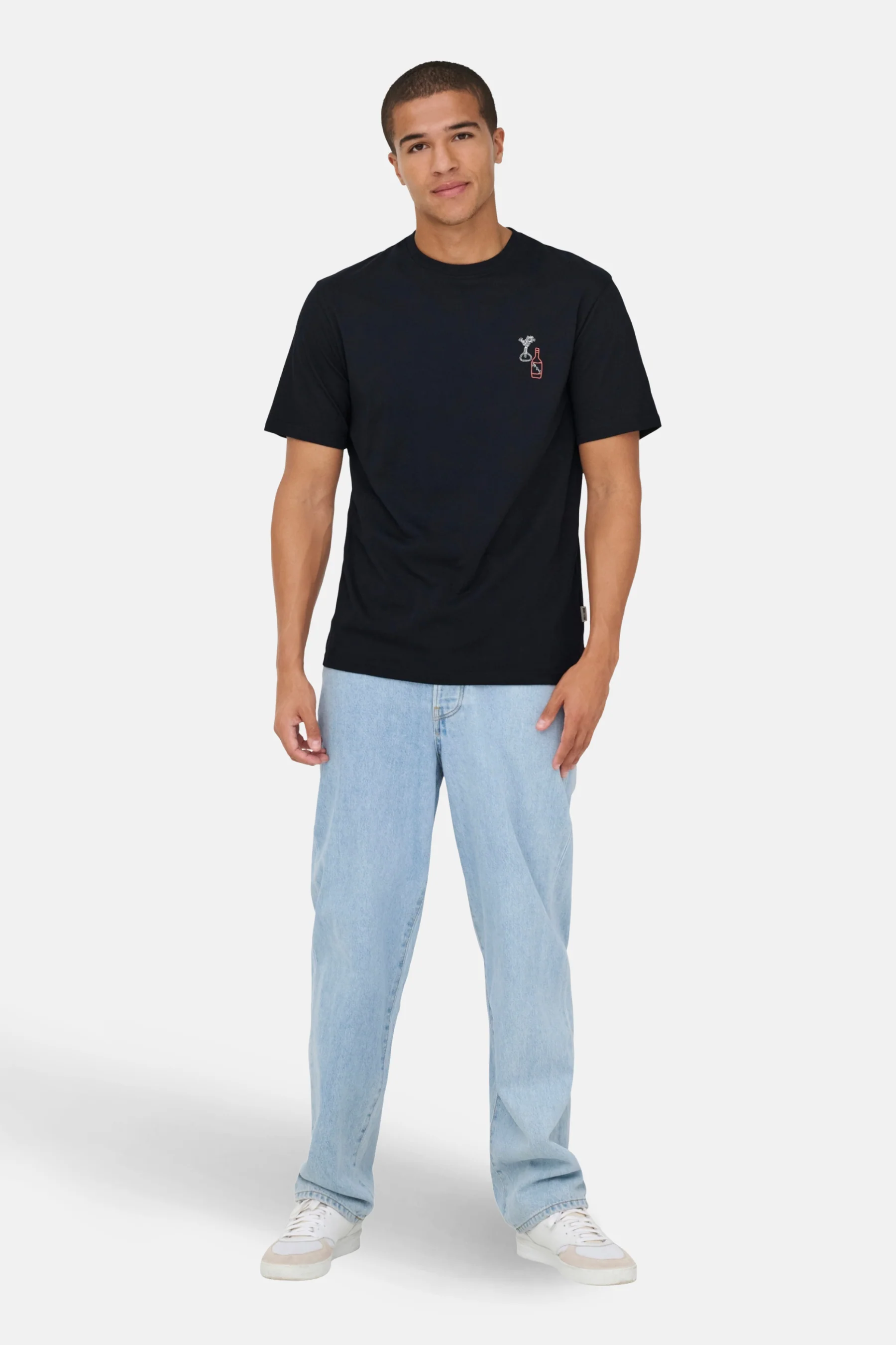 T-shirt met korte mouwen - zwart - Image 2