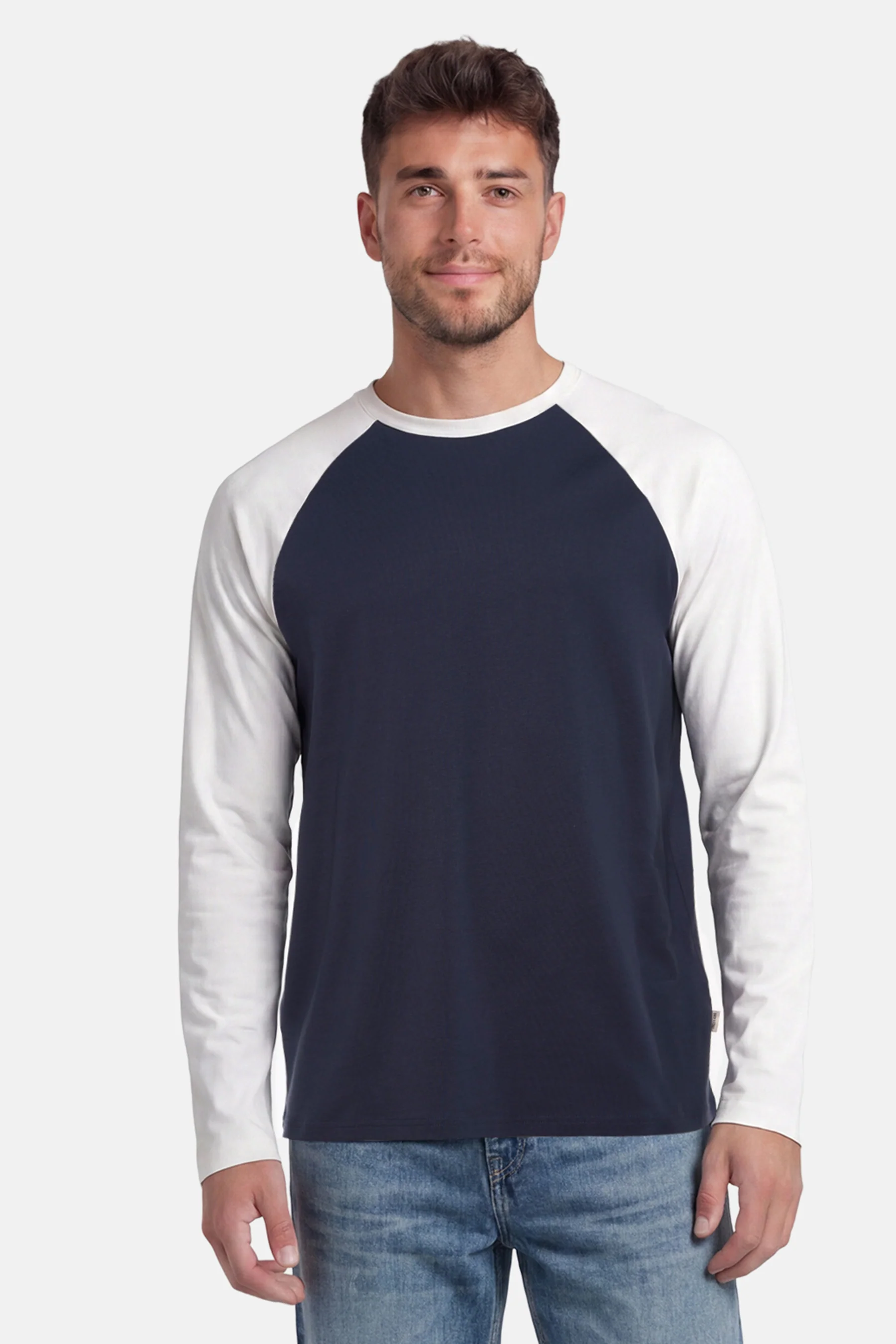 T-shirt met lange mouwen - blauw