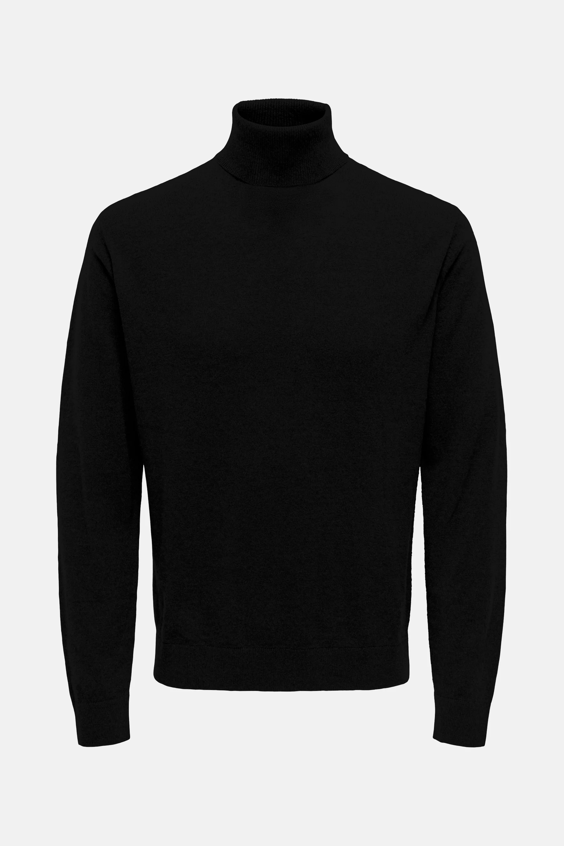 Pull met rolkraag - zwart - Image 6