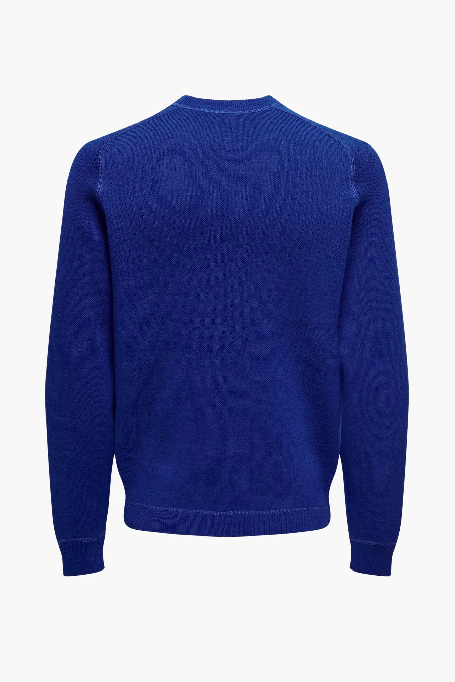 Pull met ronde hals - blauw - Image 2