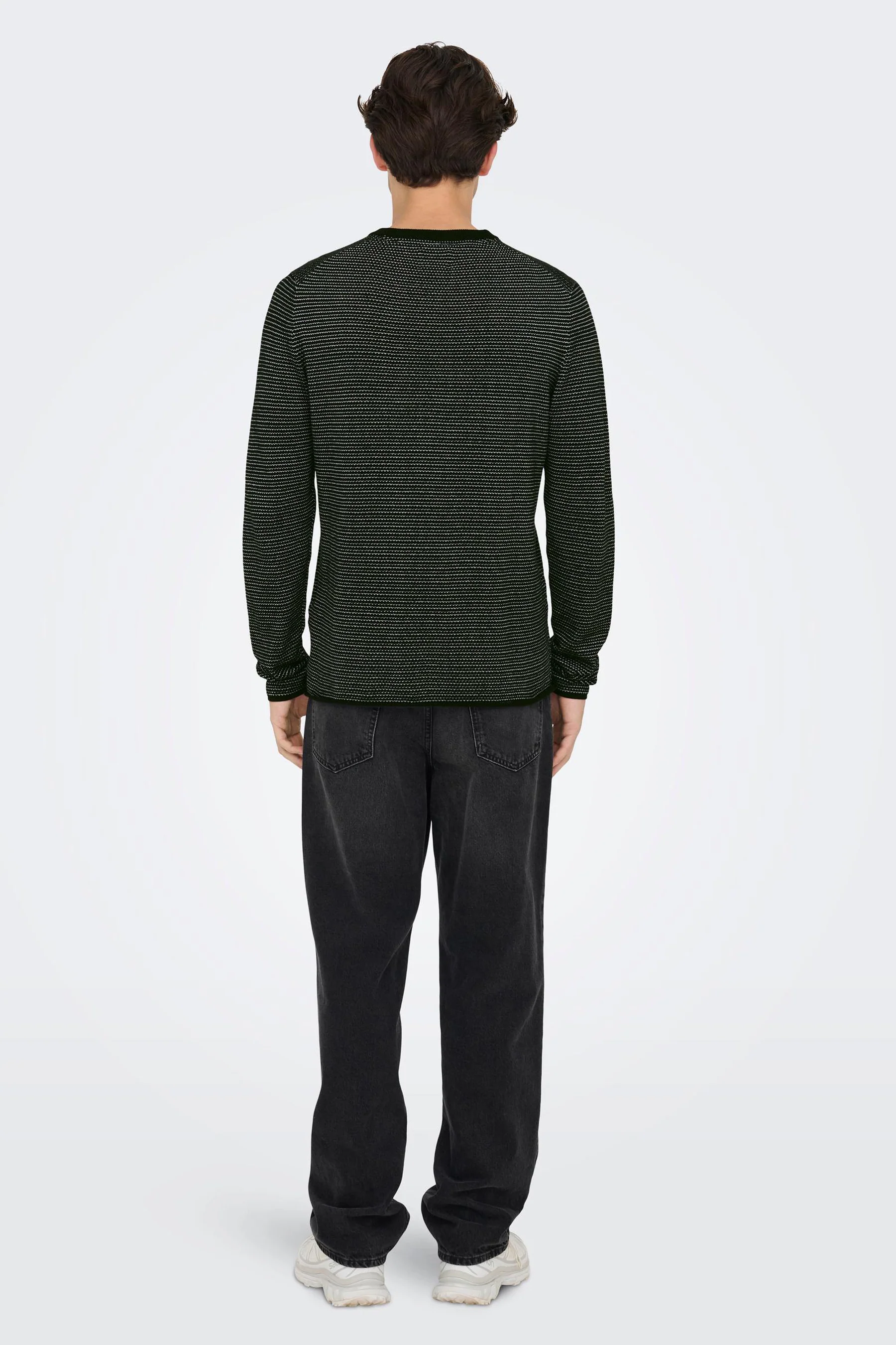 Trui met ronde hals zwart - ONLY & SONS® - Image 3
