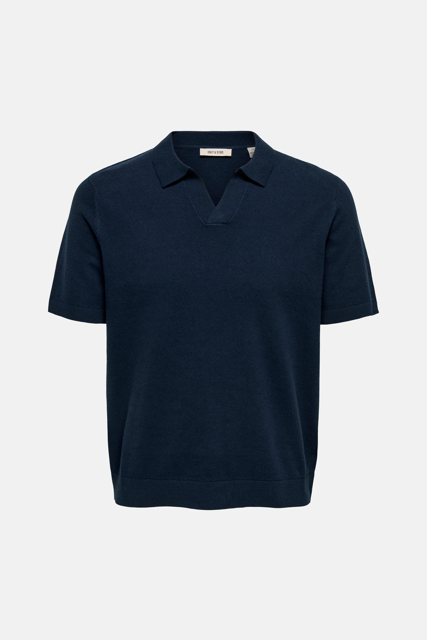 Pull met V-hals - blauw - Image 6