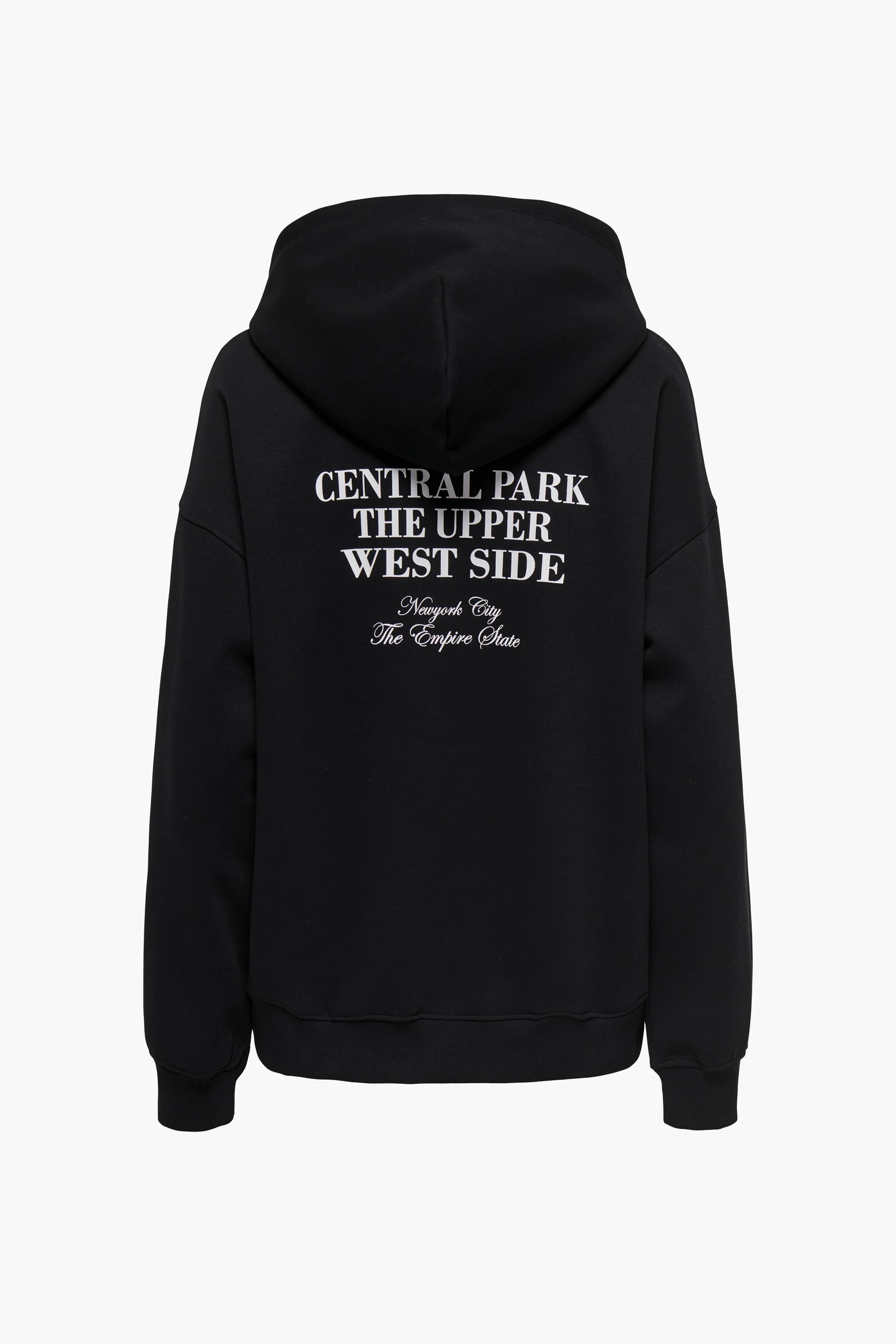 Sweater met kap - zwart - Image 7