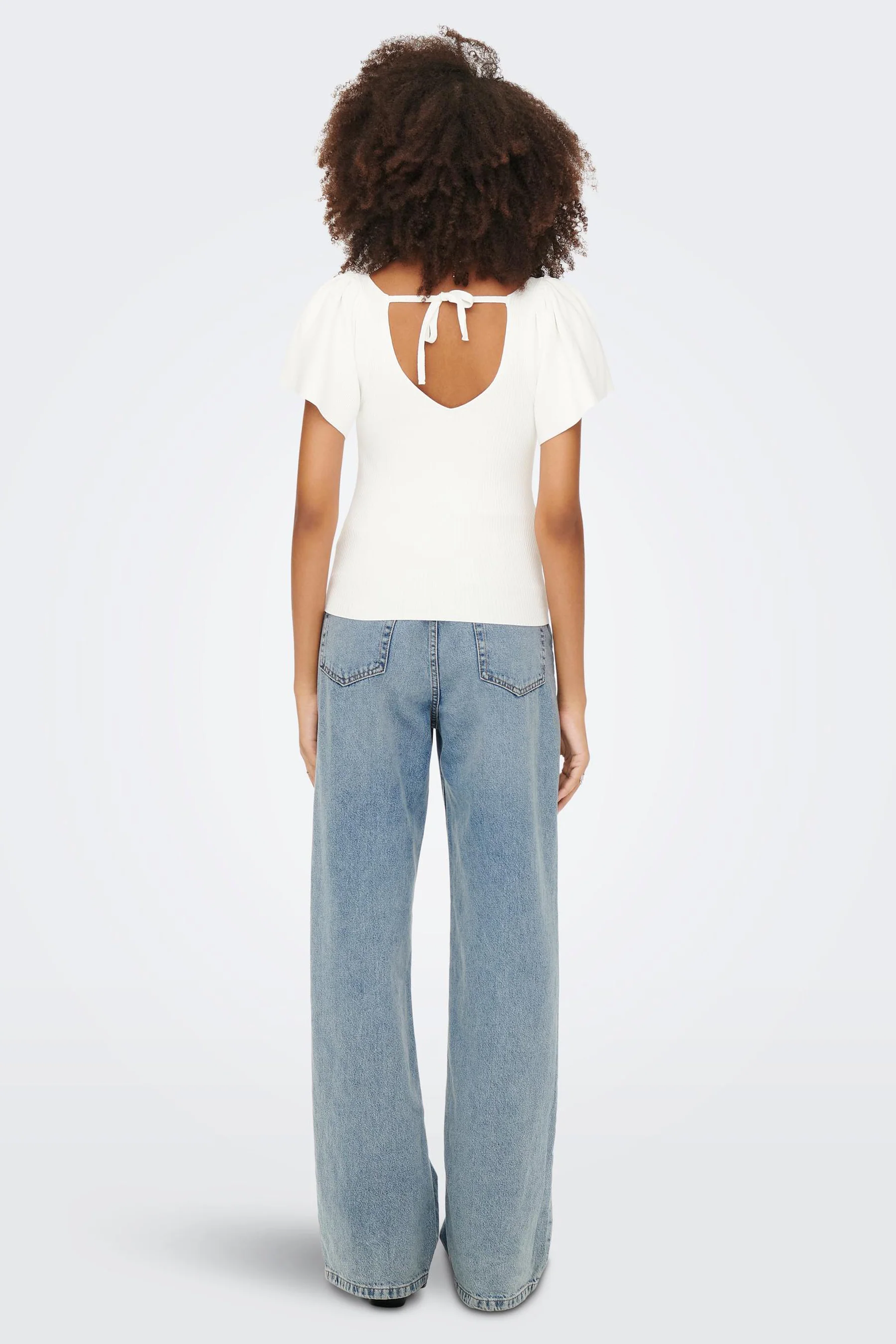 T-shirt met korte mouwen - Wit - Image 10