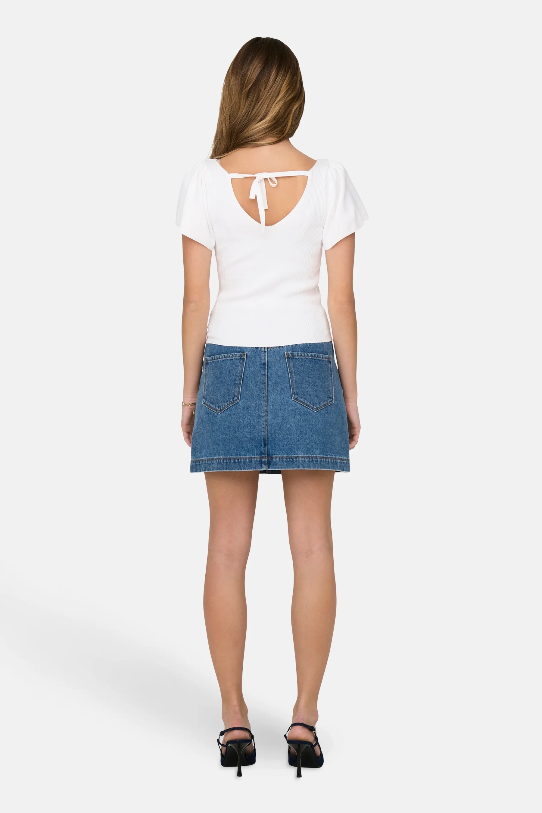 T-shirt met korte mouwen - Wit - Image 4