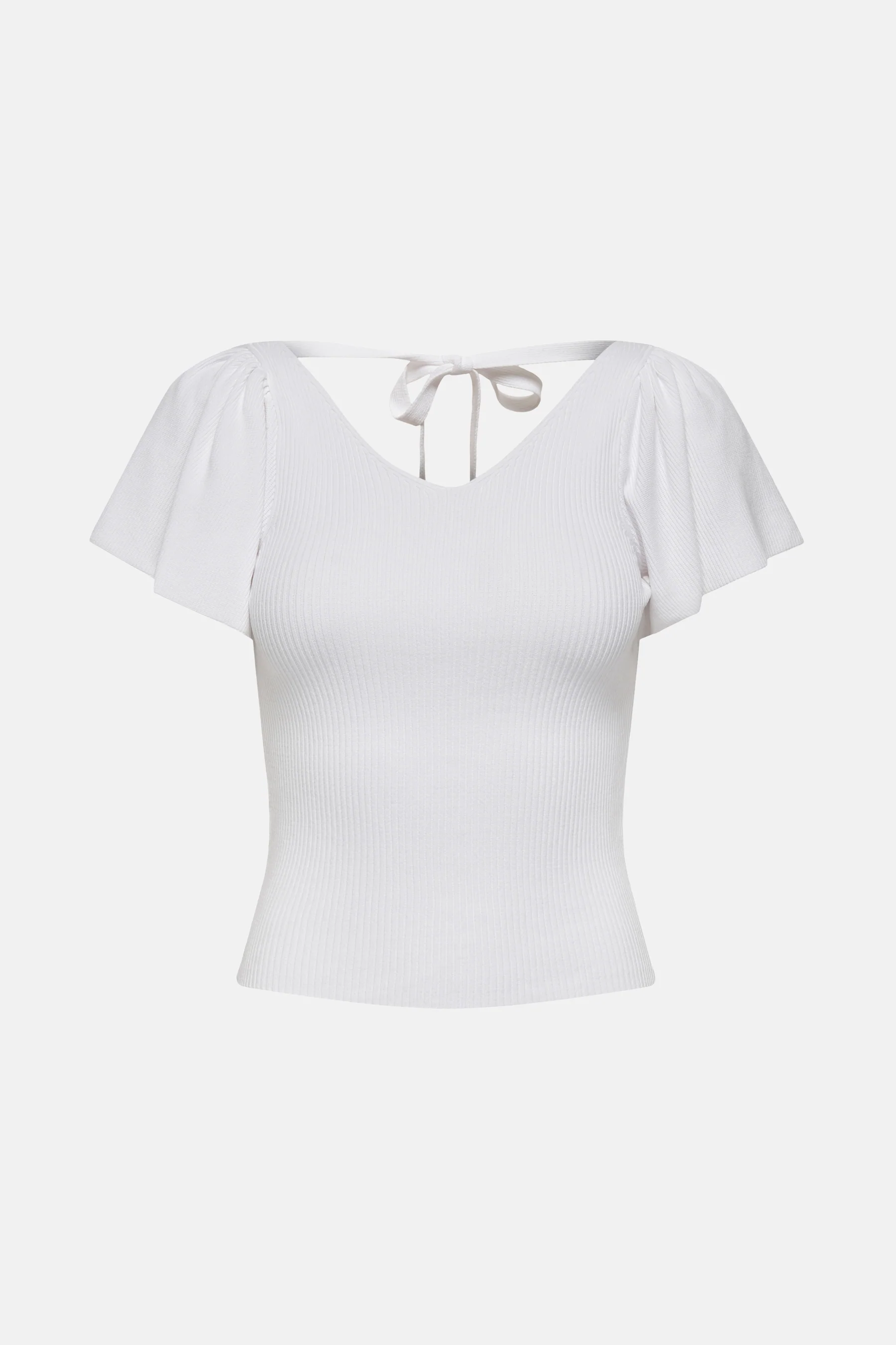 T-shirt met korte mouwen - Wit - Image 7