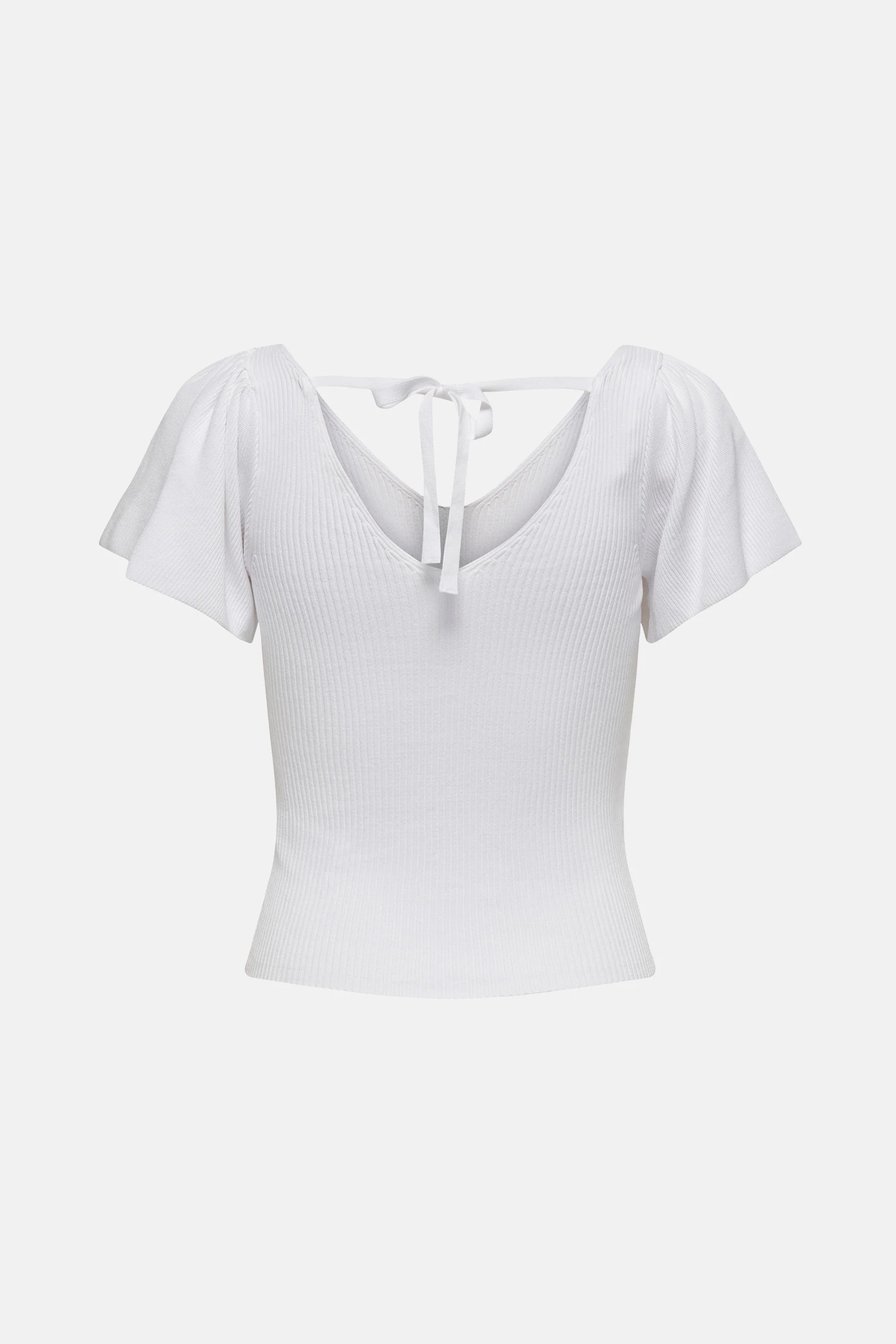T-shirt met korte mouwen - Wit - Image 8