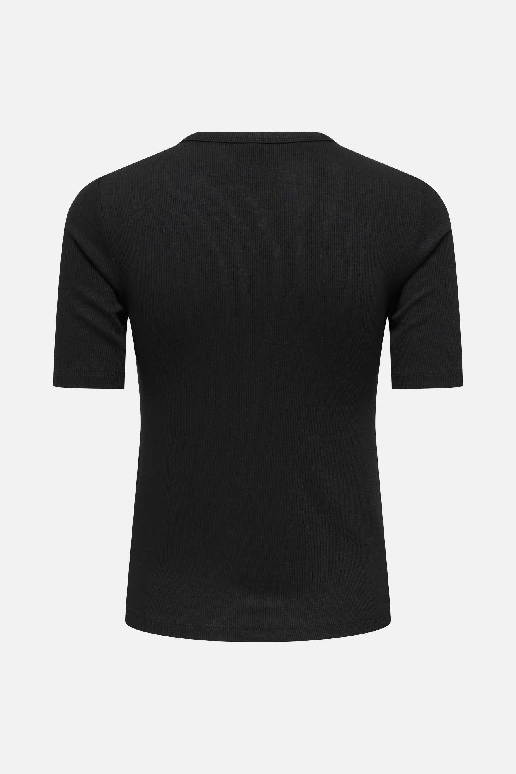 T-shirt met korte mouwen - Zwart - Image 2