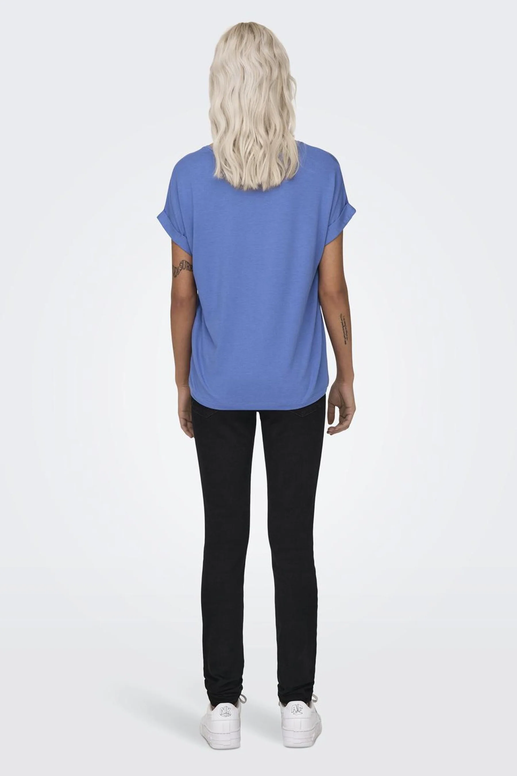 T-shirt - blauw - Image 5