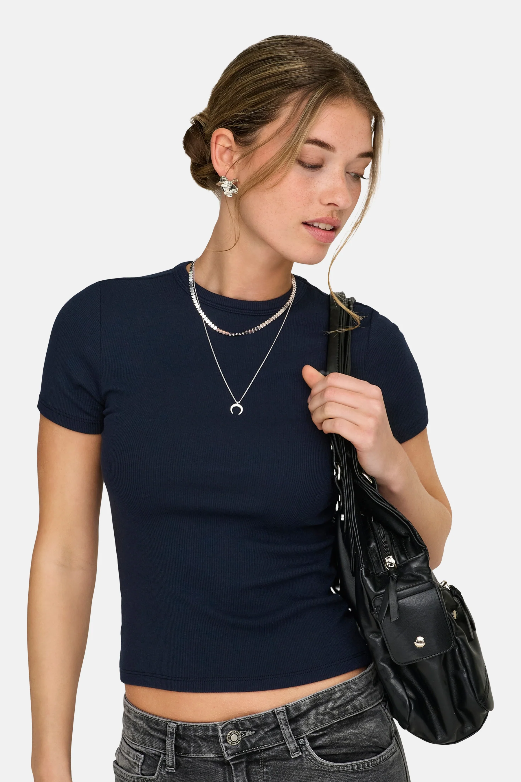 T-shirt met korte mouwen - blauw - Image 6