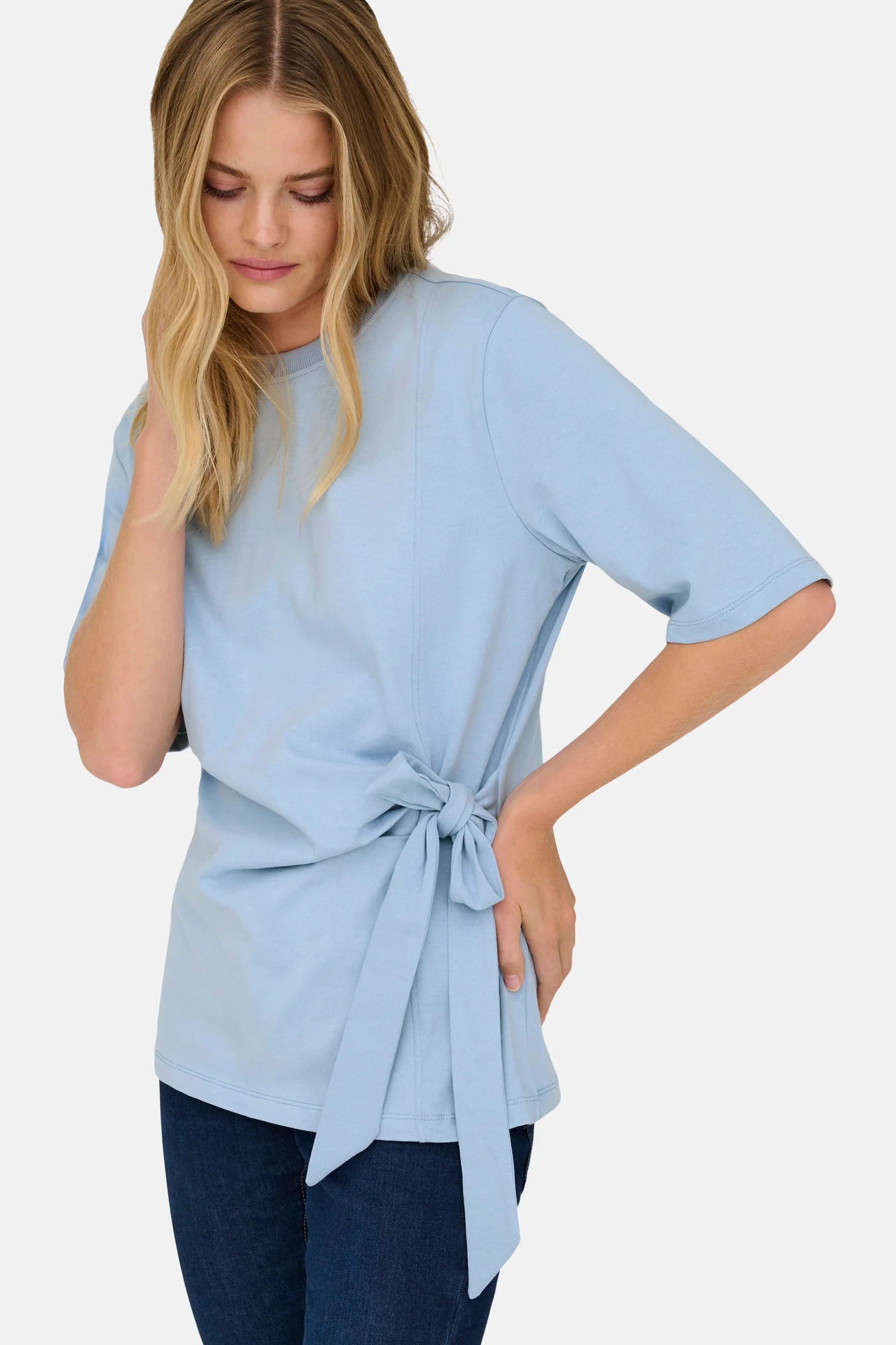 T-shirt met korte mouwen - blauw - Image 4
