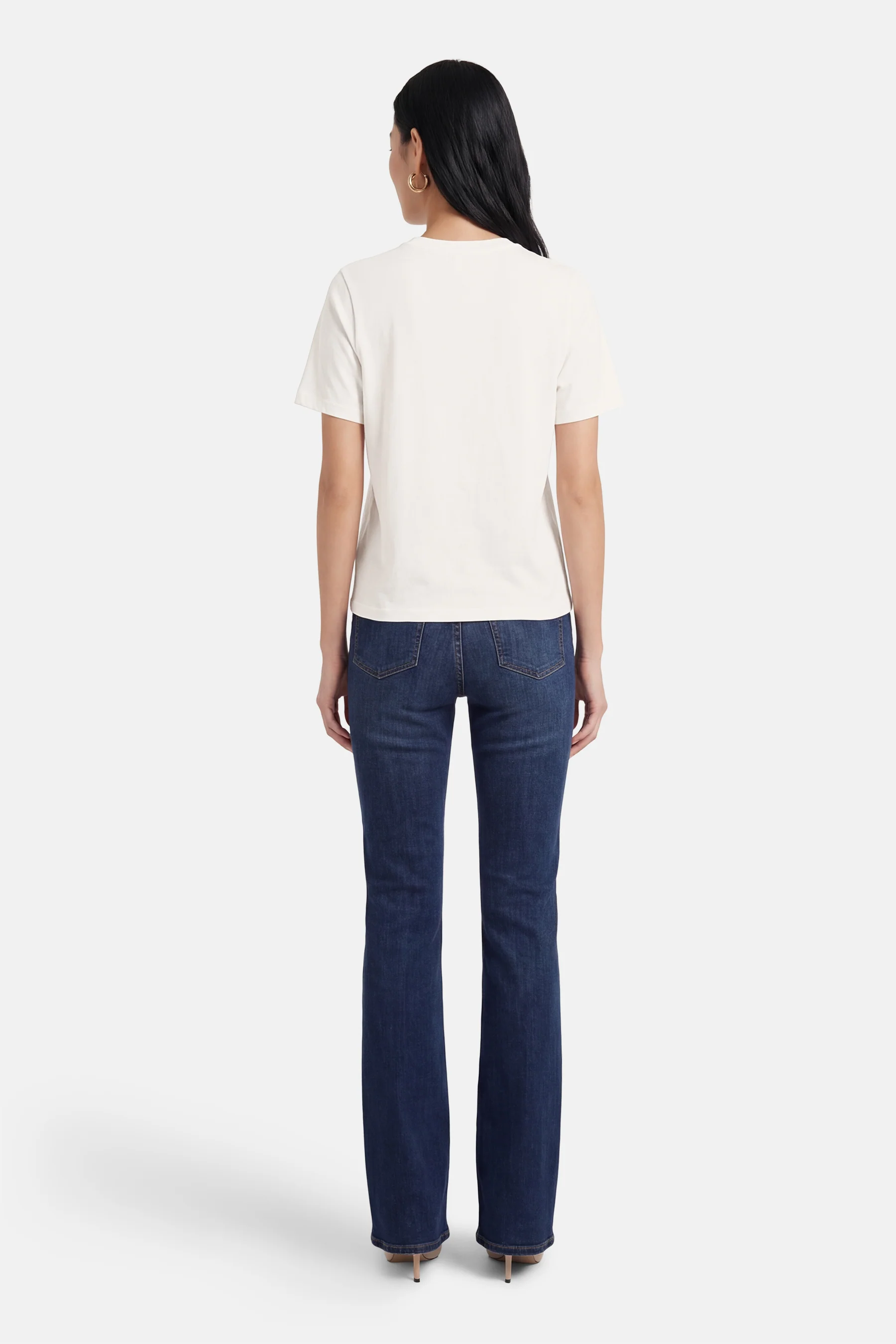 T-shirt met korte mouwen - Wit - Image 3