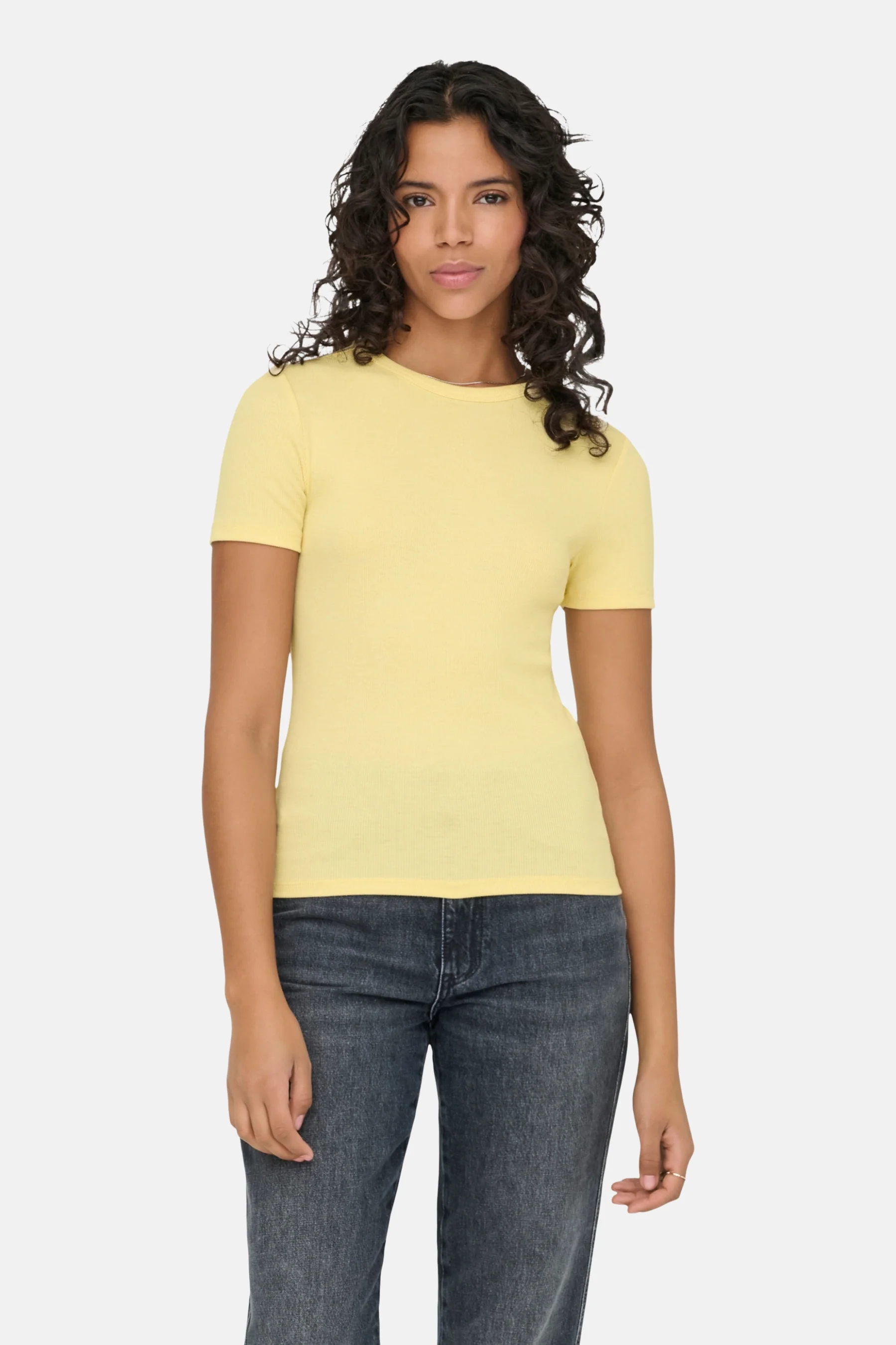 T-shirt met korte mouwen - geel - Image 2
